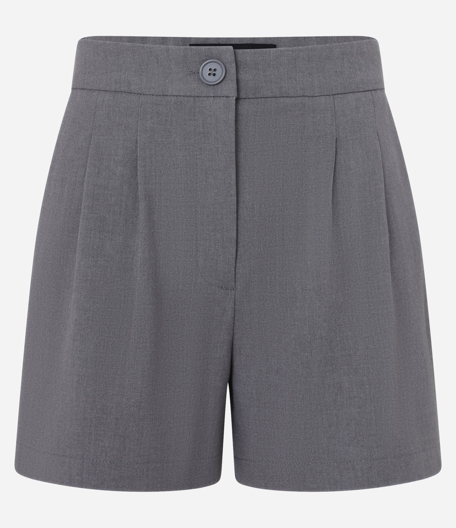 Short Alfaiatado com Pregas e Bolsos Cinza Escuro 6