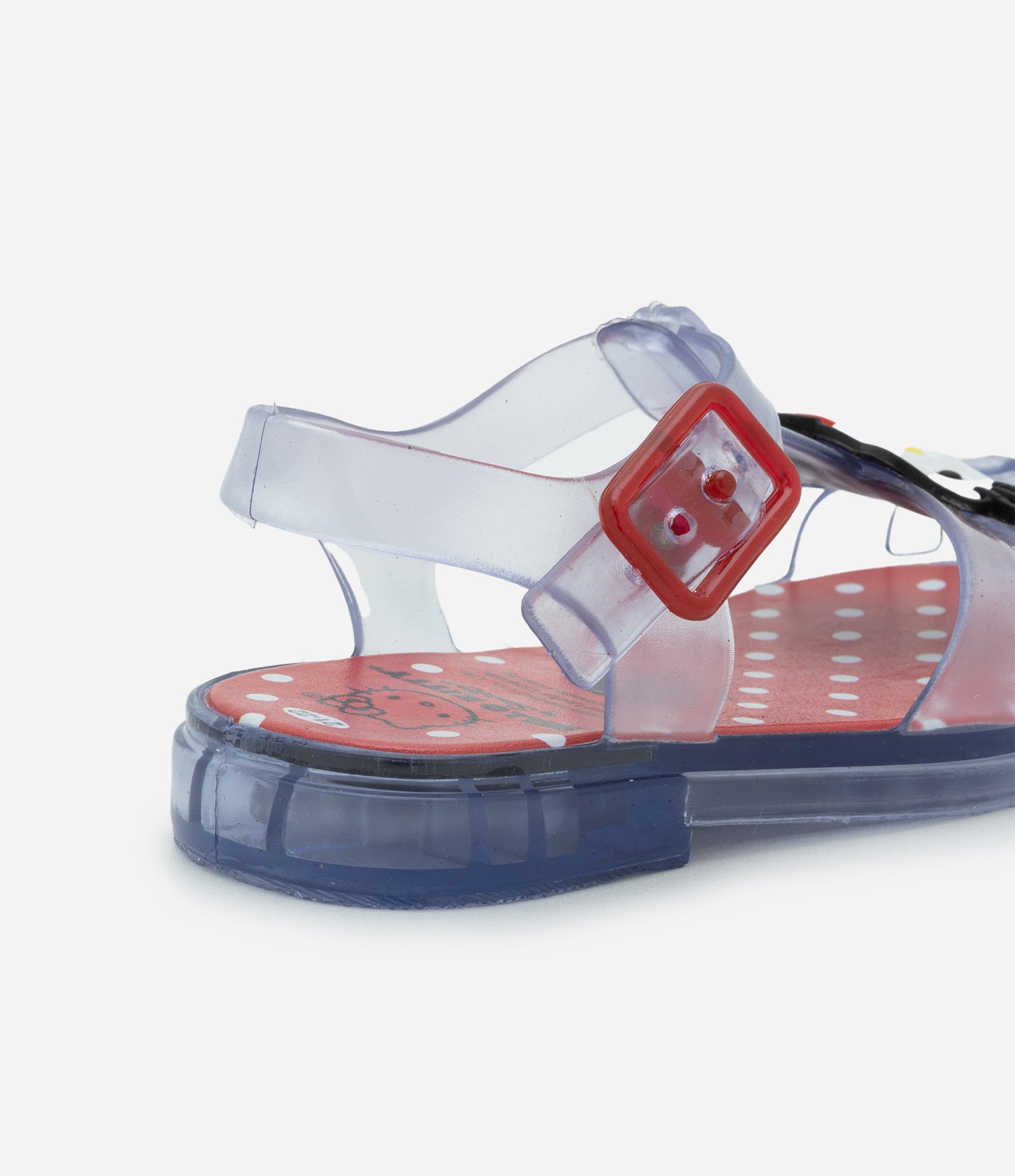 Sandália Infantil com Patch da Hello Kitty - Tam 20 a 29 Transparente 2