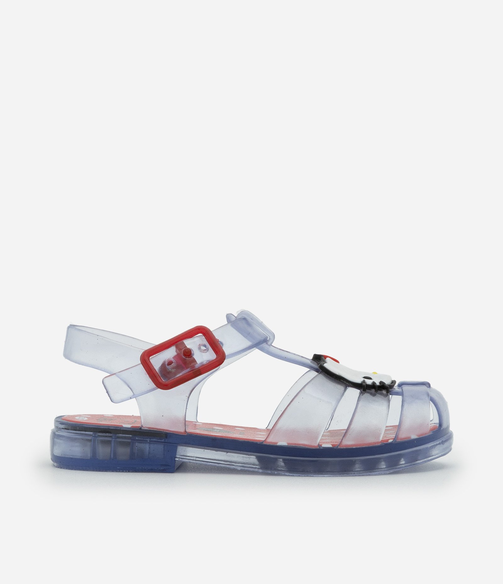 Sandália Infantil com Patch da Hello Kitty - Tam 20 a 29 Transparente 5