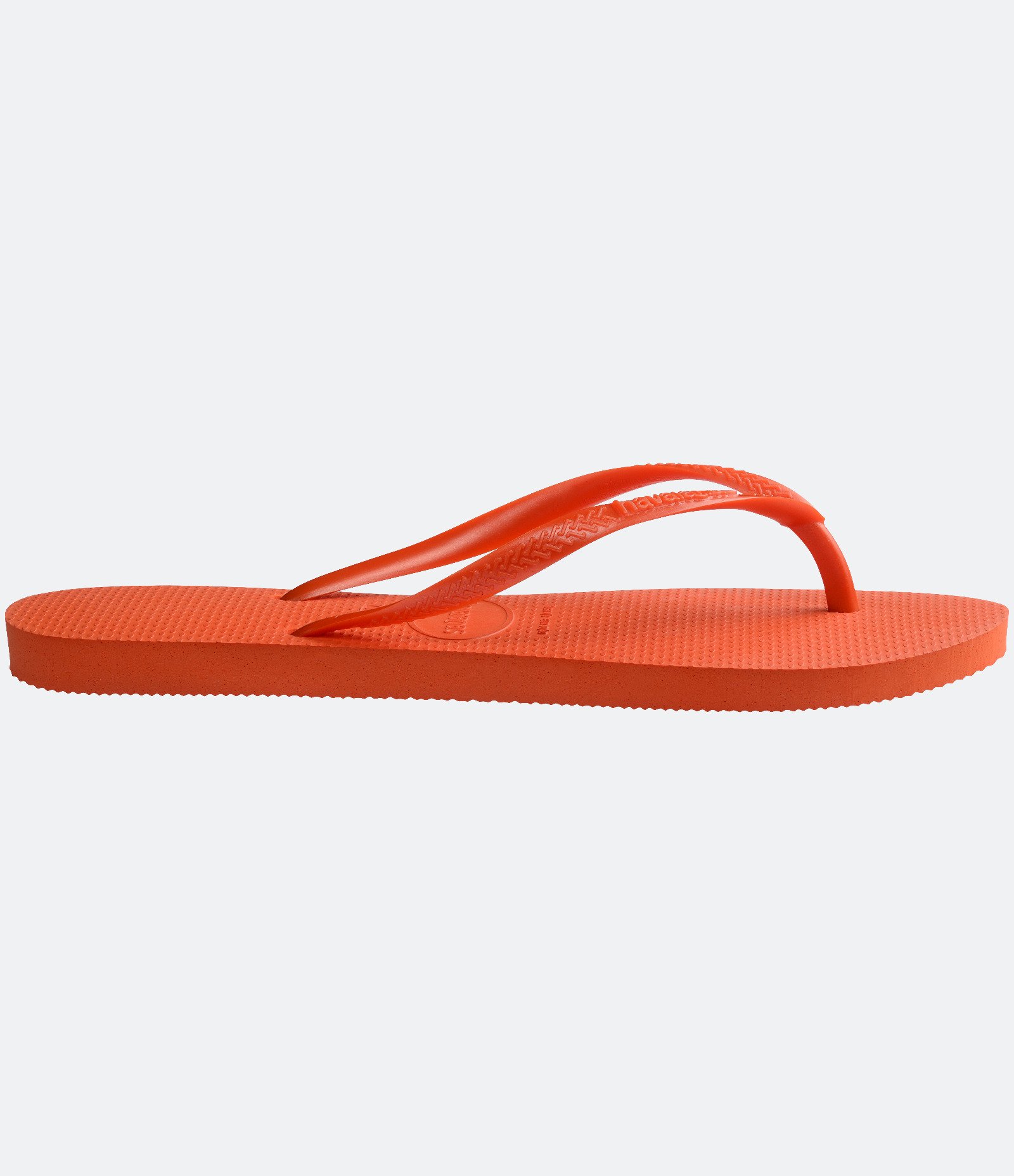 Chinelo Slim com Tira Metalizada Havaianas Laranja 3
