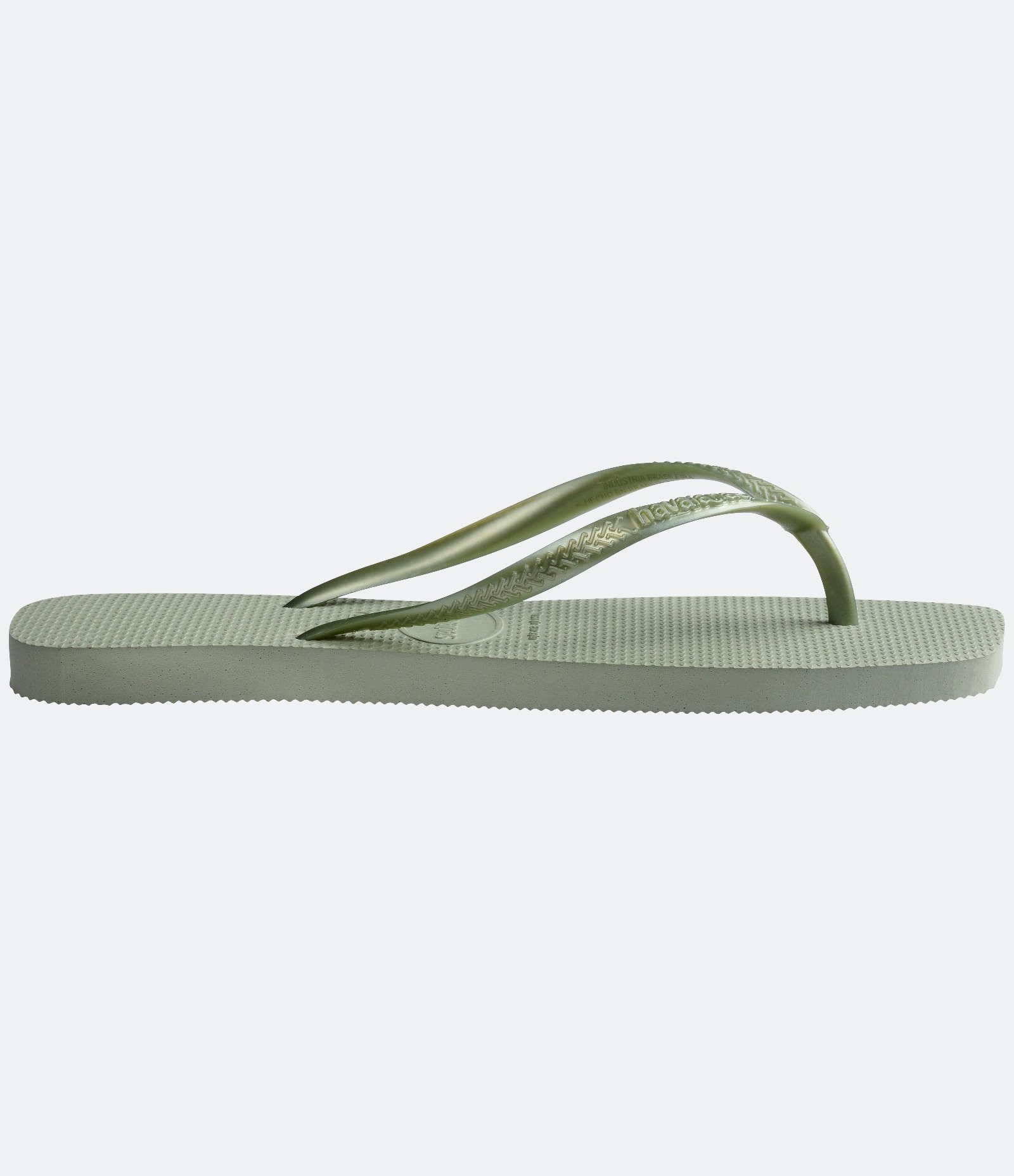 Chinelo Havaianas Slim Square com Bico Quadrado Verde 3