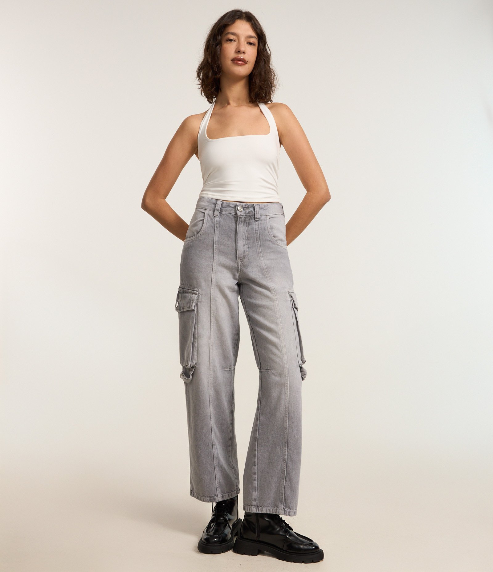 Blusa em Microfibra Frente Única Branco 2