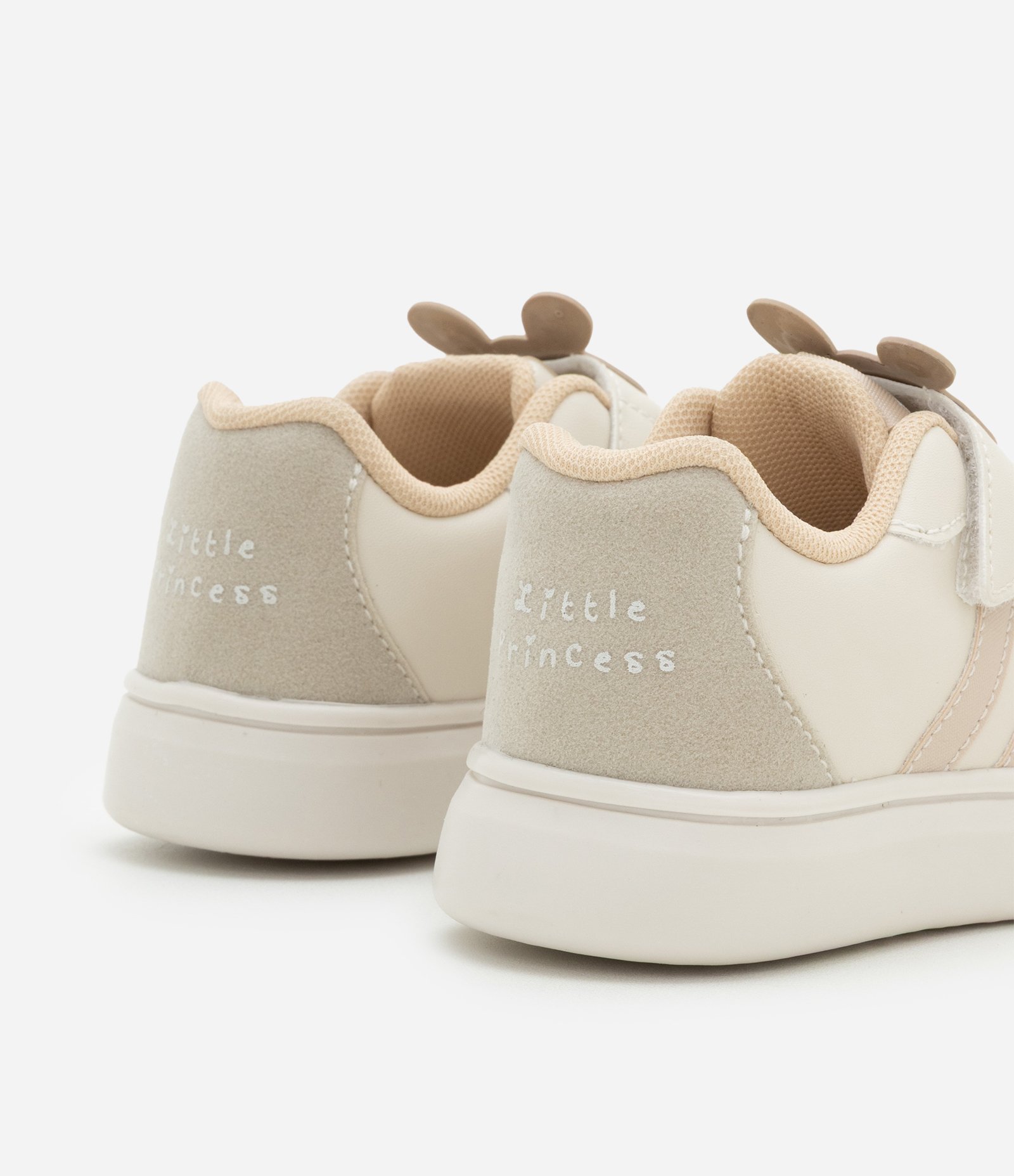 Tênis Casual Infantil com Patch Coelhinho - Tam 20 ao 27 Bege 2