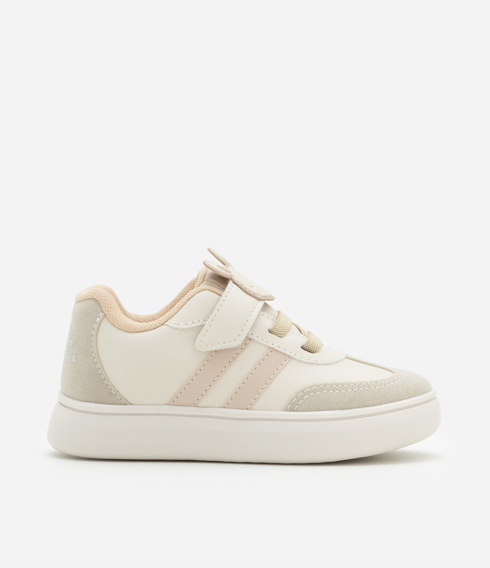 Tênis Casual Infantil com Patch Coelhinho - Tam 20 ao 27 Bege 5