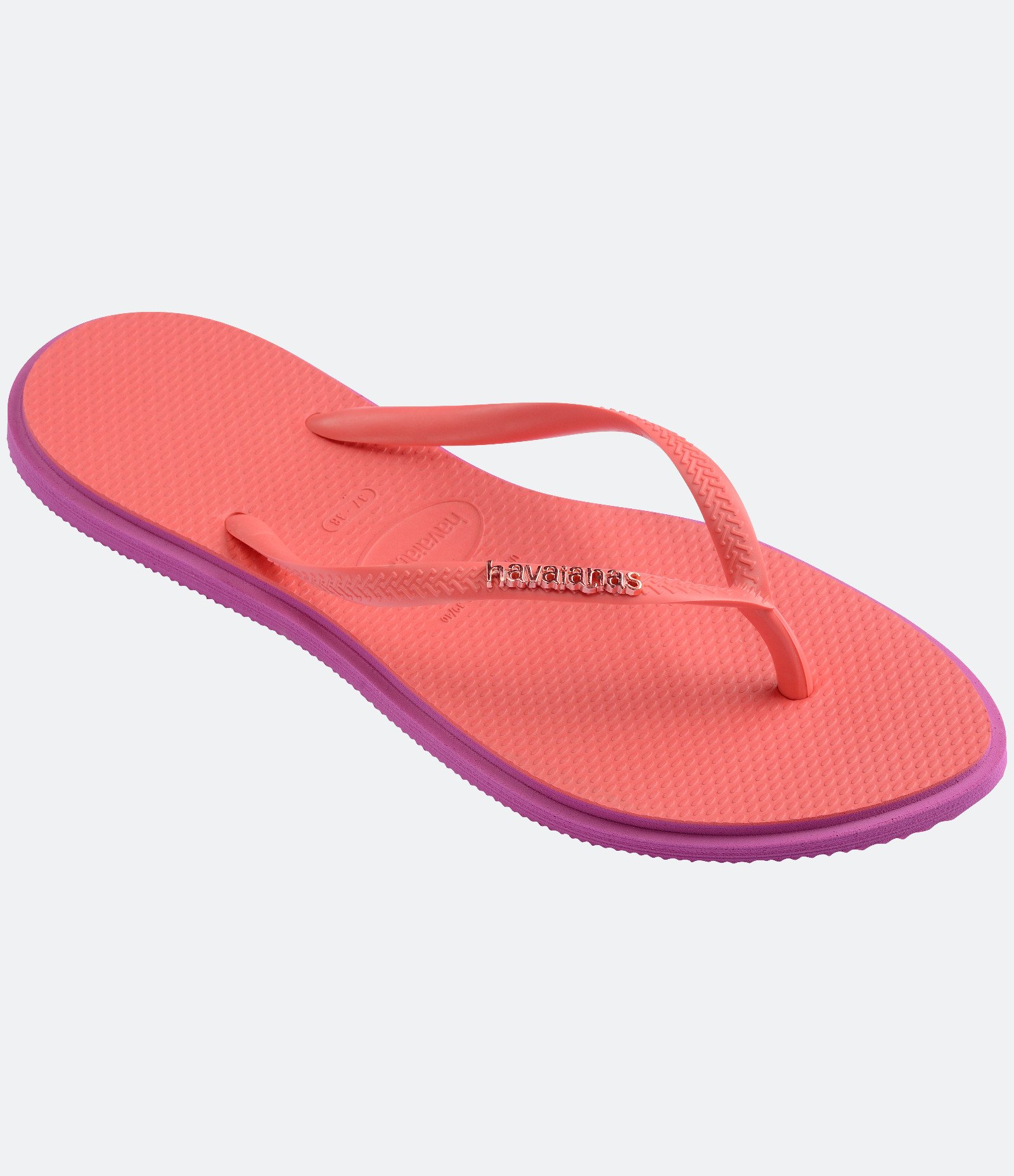 Chinelo Point com Sola Bicolor Havaianas Vermelho 2