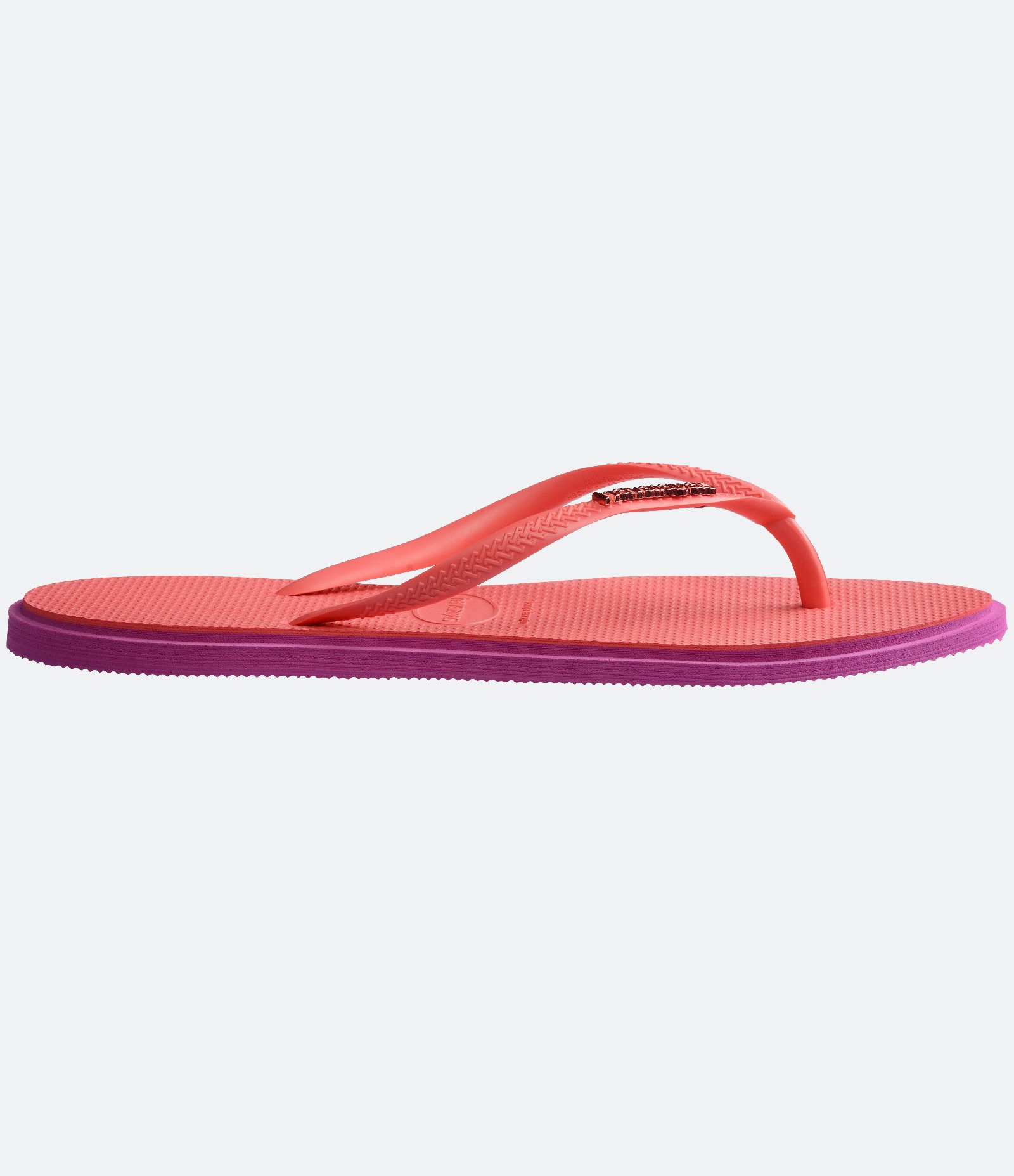 Chinelo Point com Sola Bicolor Havaianas Vermelho 3