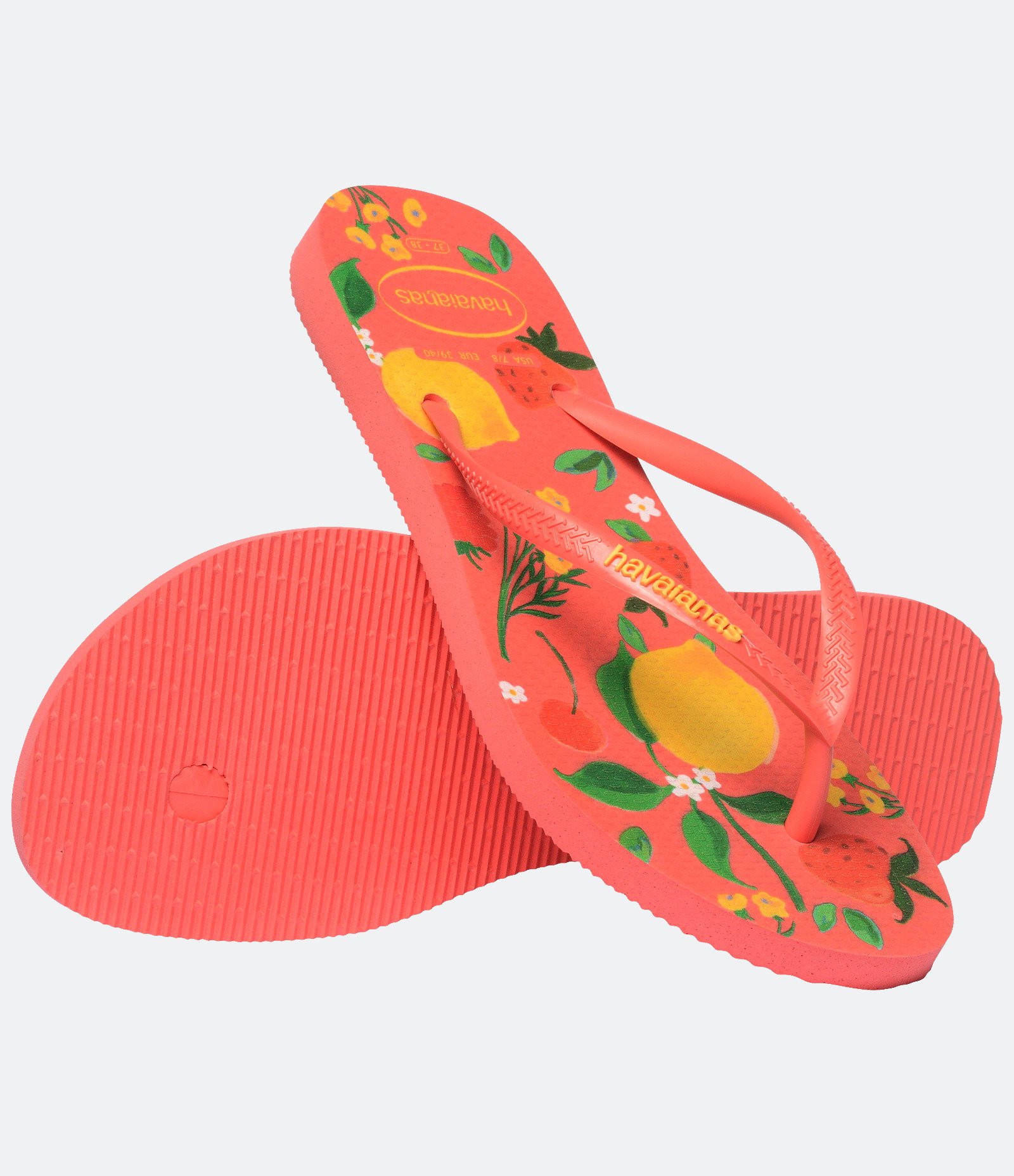 Chinelo Slim Havaianas Summer Blis Laranja 4