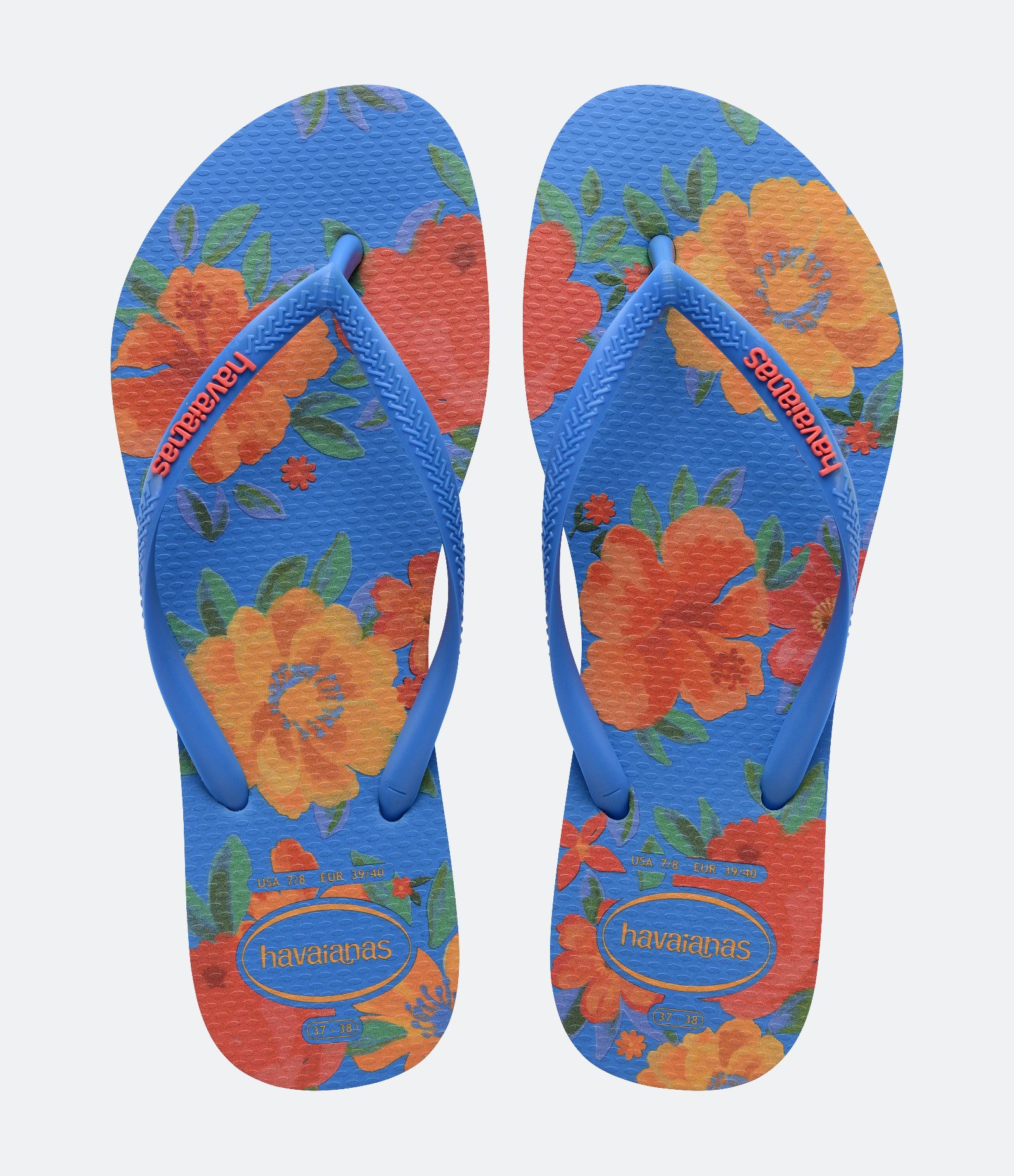 Chinelo Slim Havaianas Summer Blis Azul 1