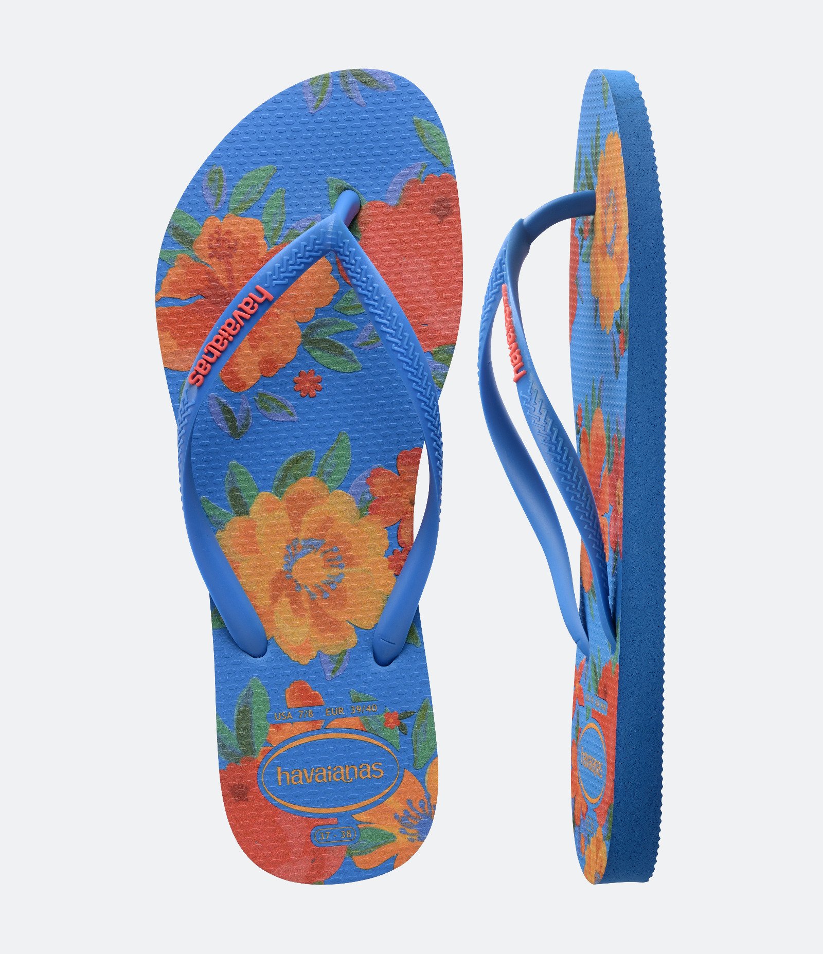 Chinelo Slim Havaianas Summer Blis Azul 5