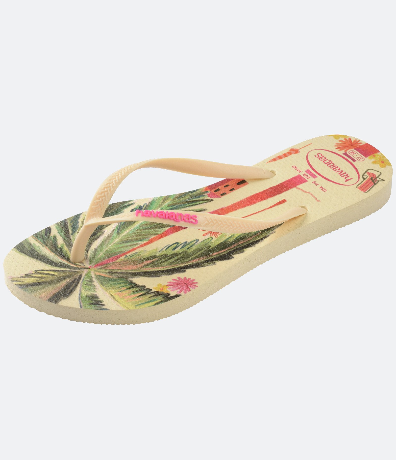 Chinelo Slim Havaianas Summer Blis Amarelo 2