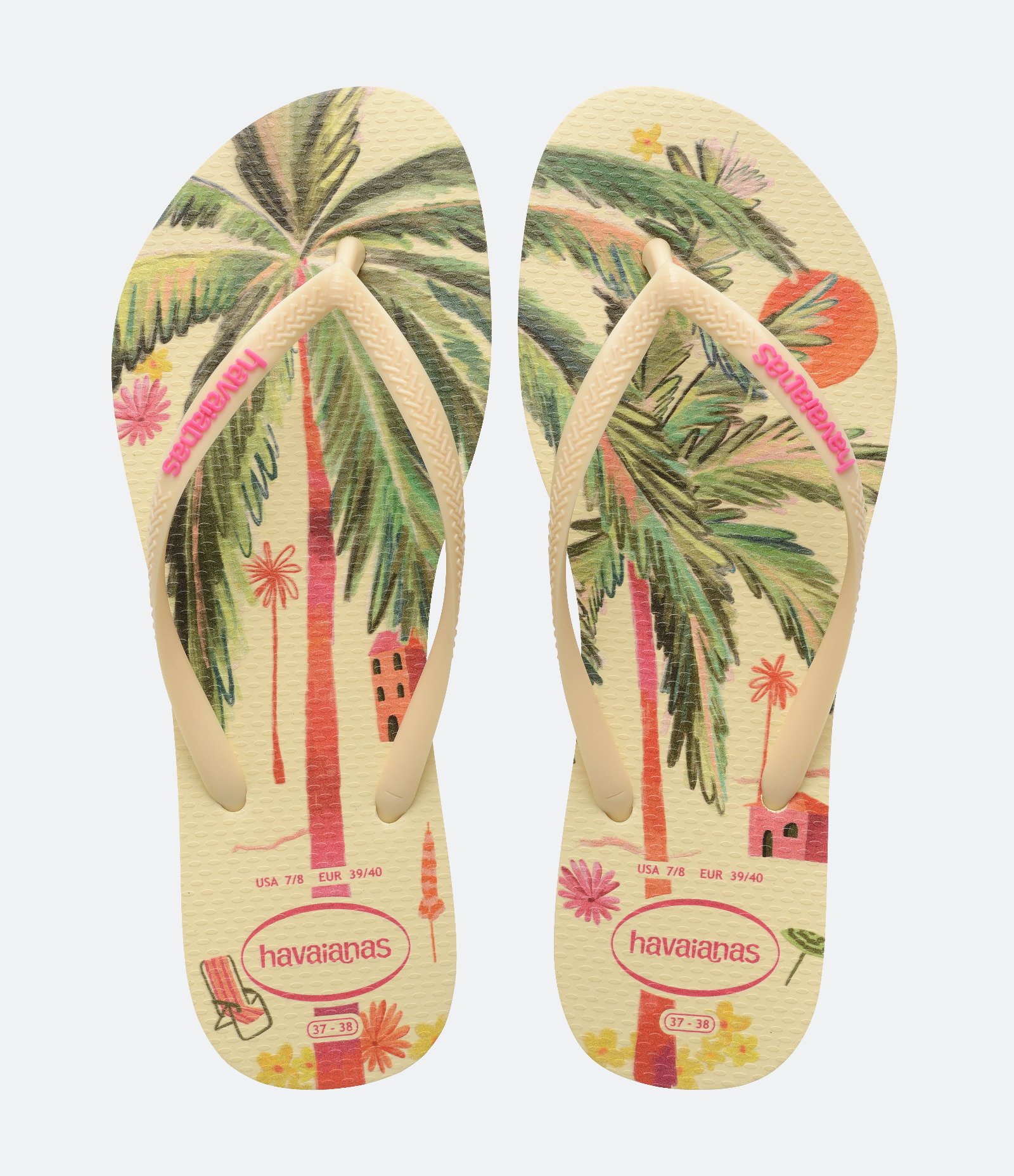 Chinelo Slim Havaianas Summer Blis Amarelo 3
