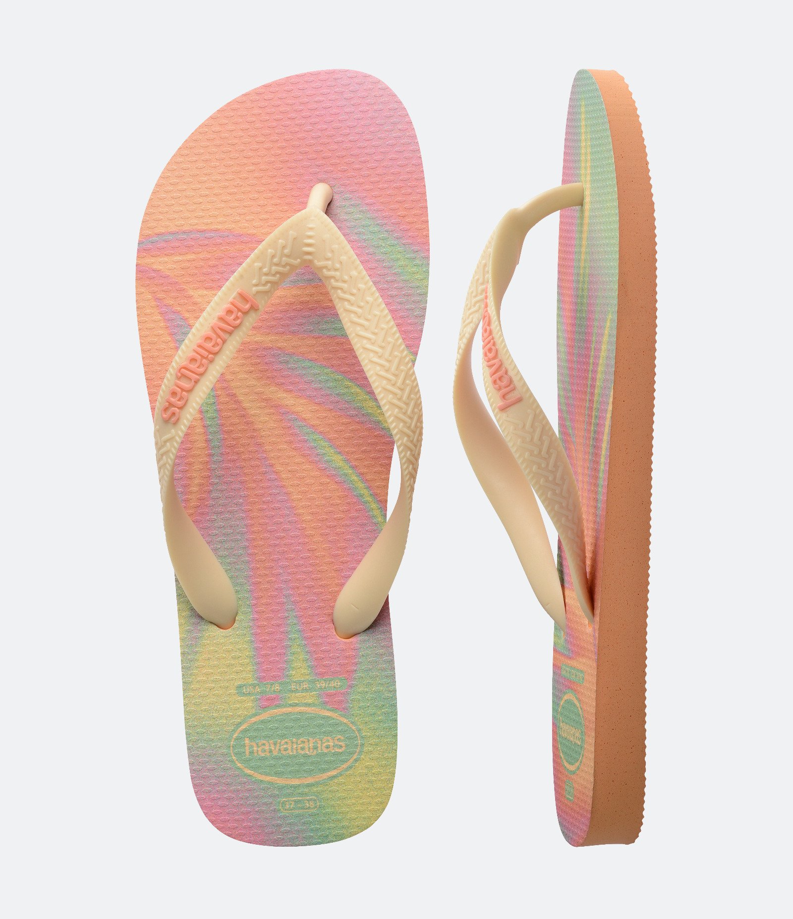Chinelo Havaianas Top Fashion Laranja 5