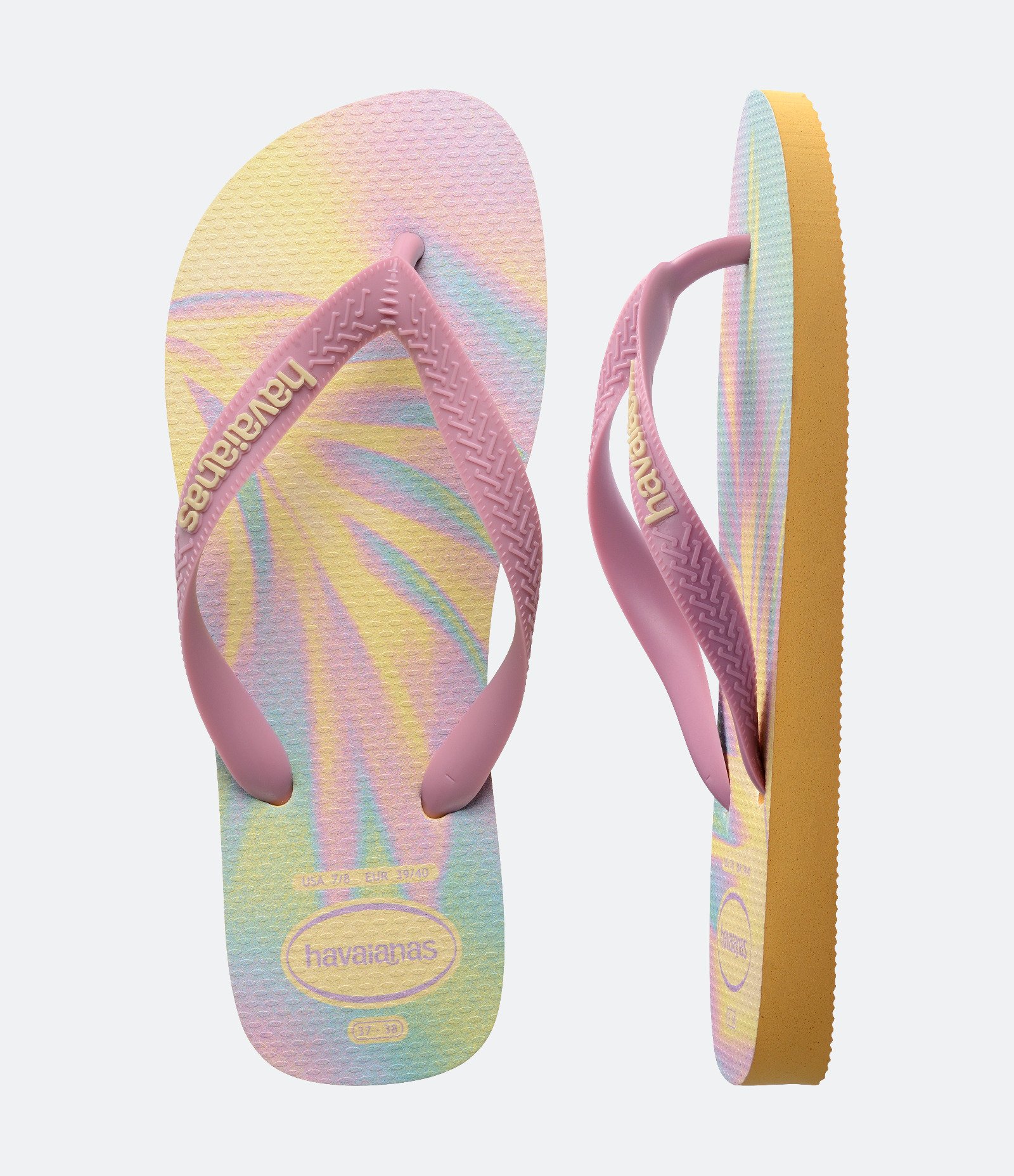 Chinelo Havaianas Top Fashion Amarelo 5