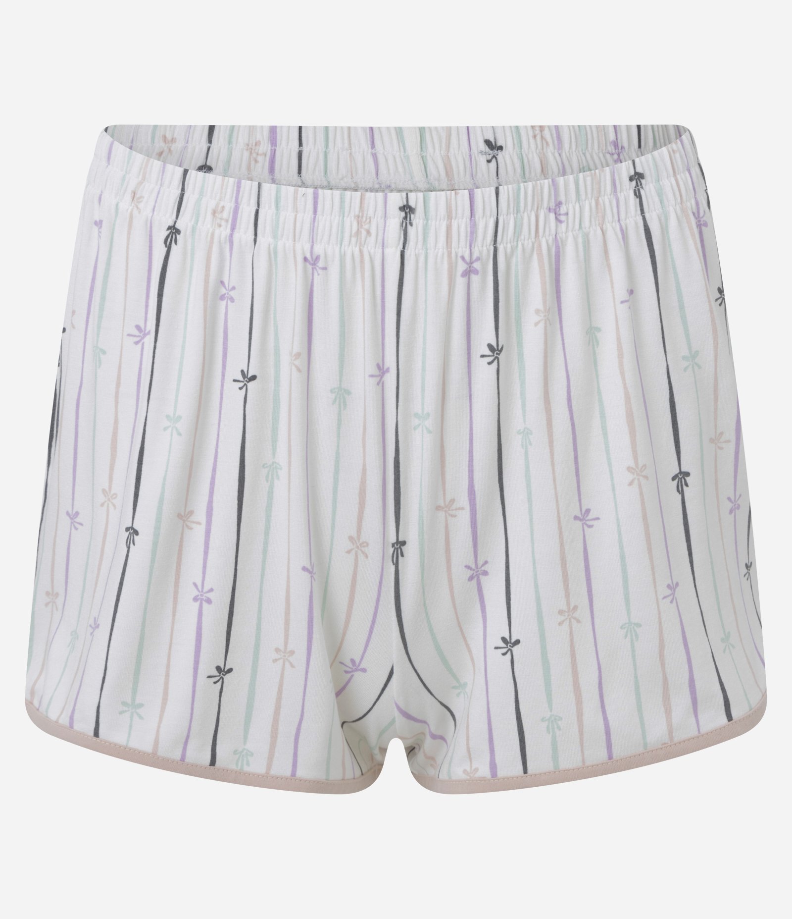 Pijama Short Doll em Algodão com Estampa Girls Fun Cinza 6