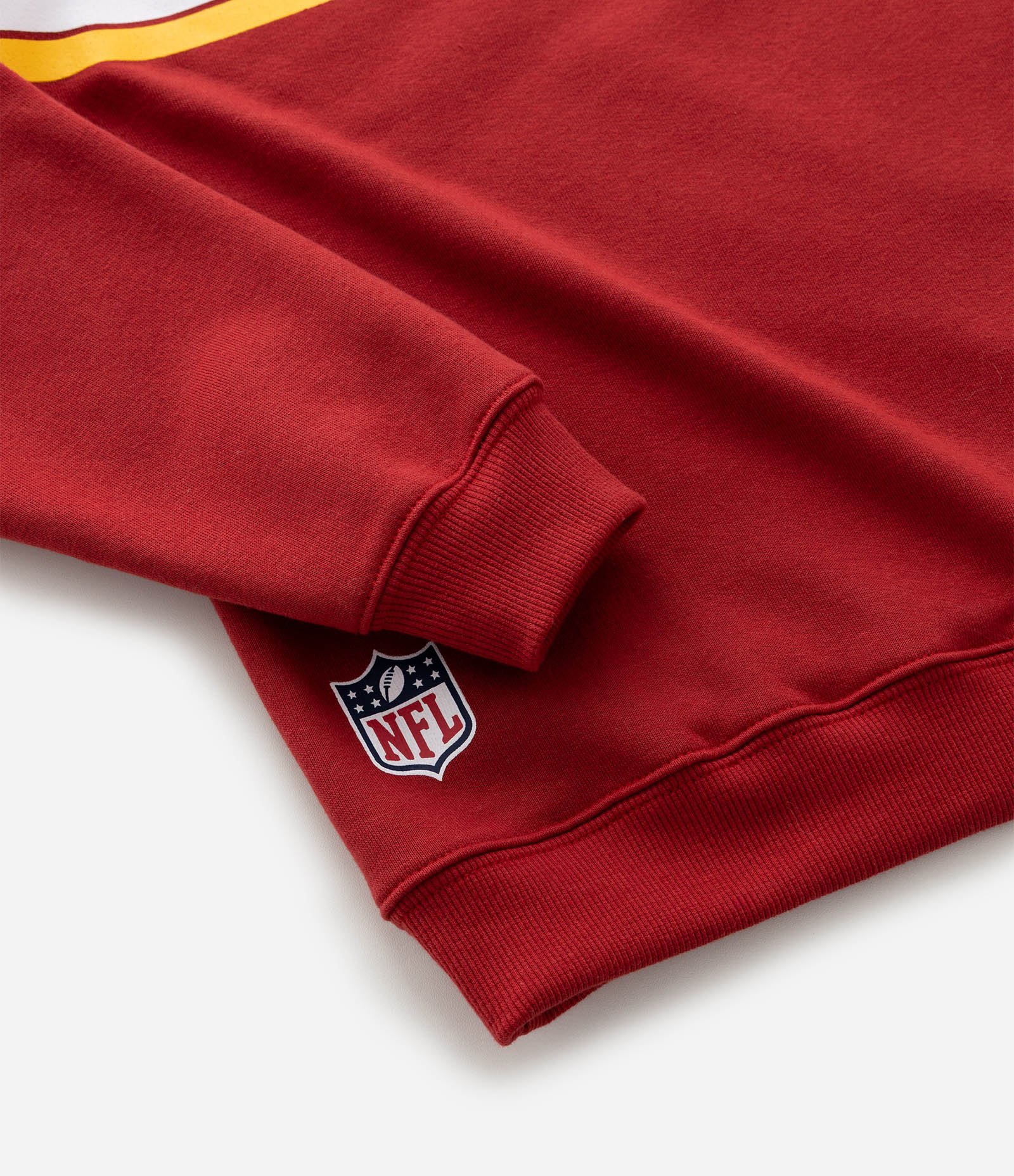 Casaco Infantil em Moletom com Estampa Chiefs NFL - Tam 5 a 14 Anos Vermelho 7