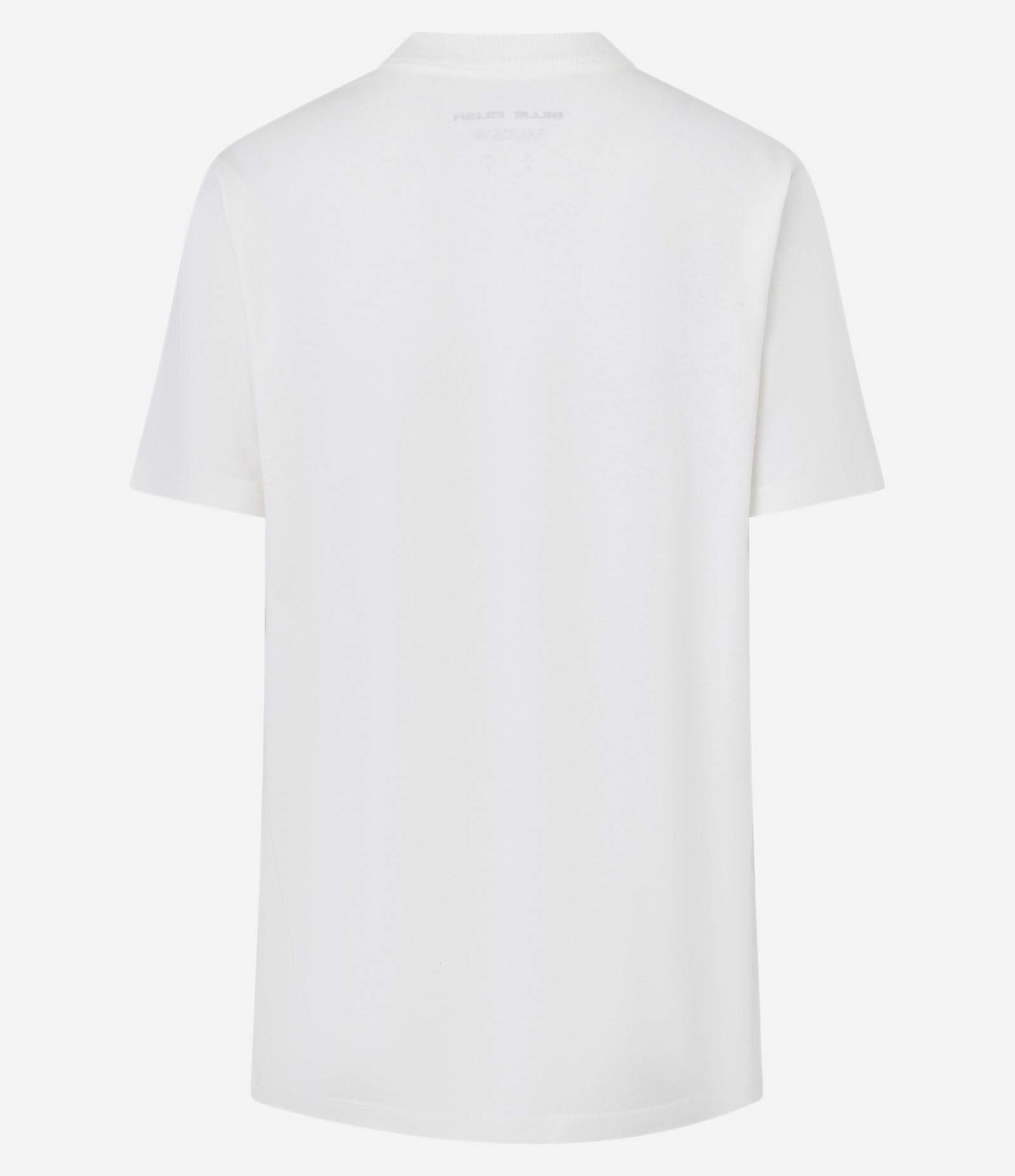 Camiseta Alongada em Algodão com Estampa Billie Eilish Branco 5
