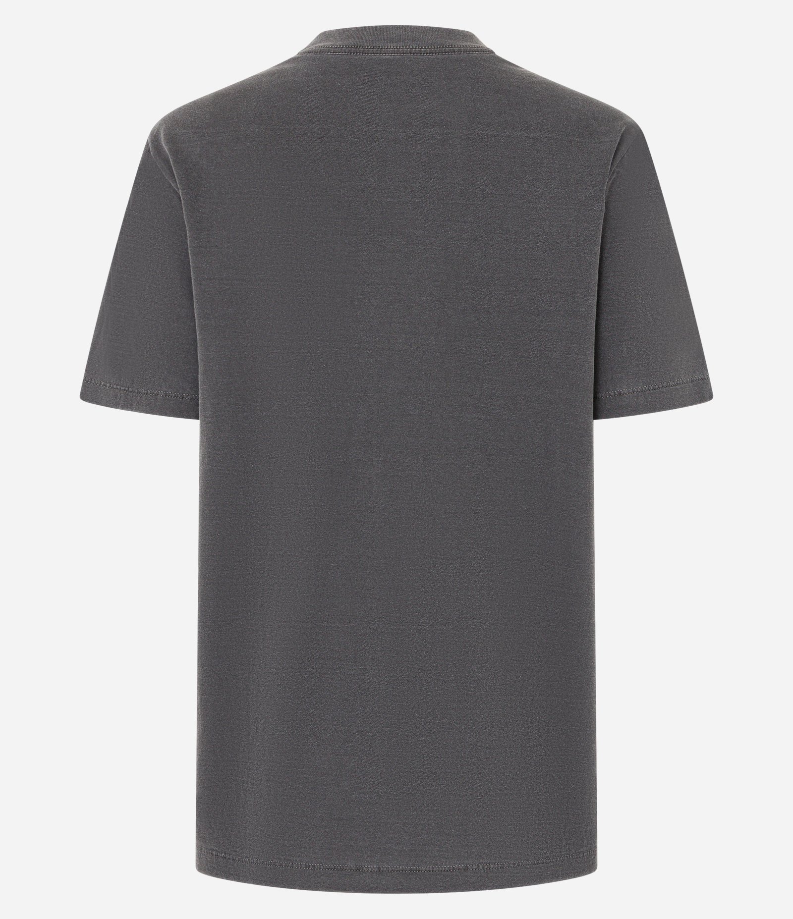 Camiseta Alongada em Algodão com Estampa Anjo Nirvana Preto Acinzentado 6