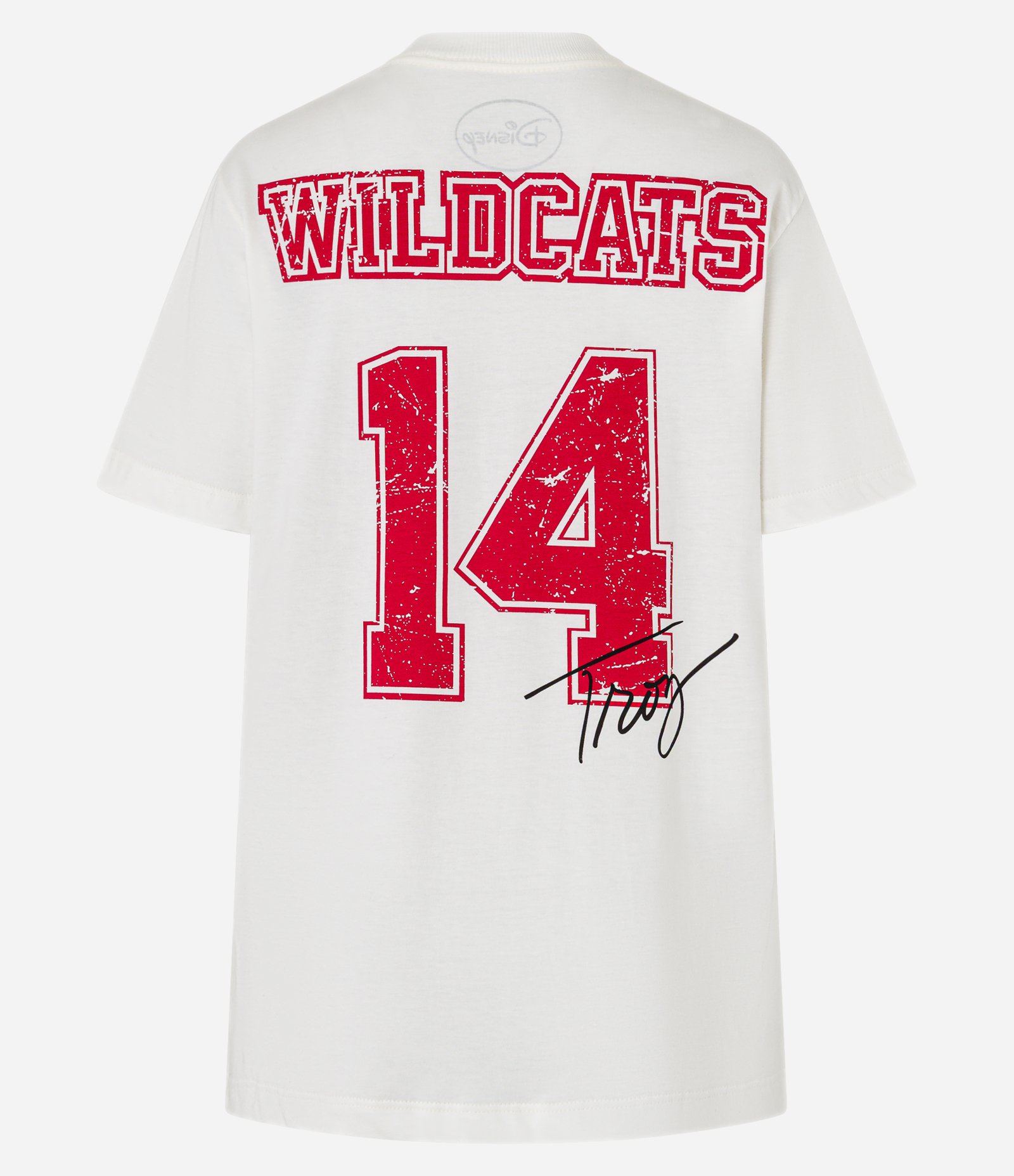 Camiseta Alongada em Algodão com Estampa High School Musical Branco 6