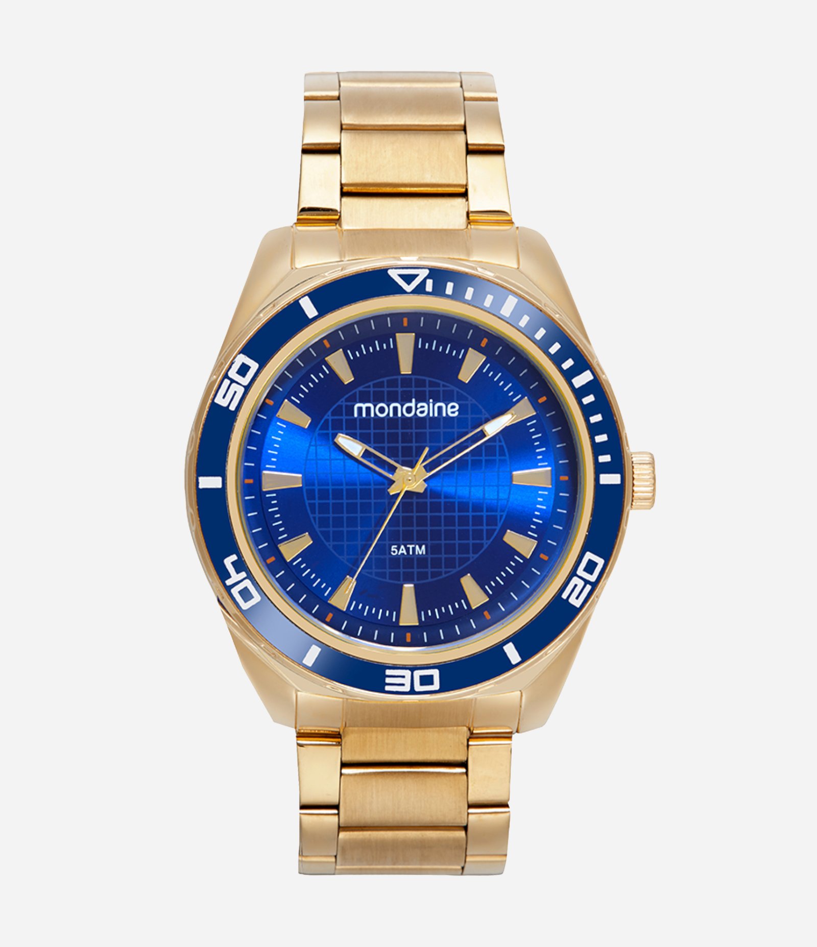 Relógio Analógico Masculino Mondaine Dourado 1