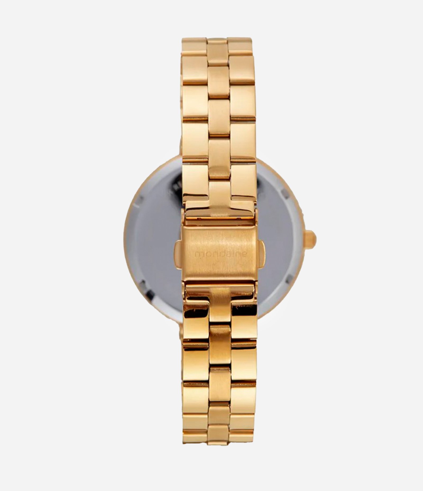 Relógio Analógico Feminino Mondaine Dourado 3
