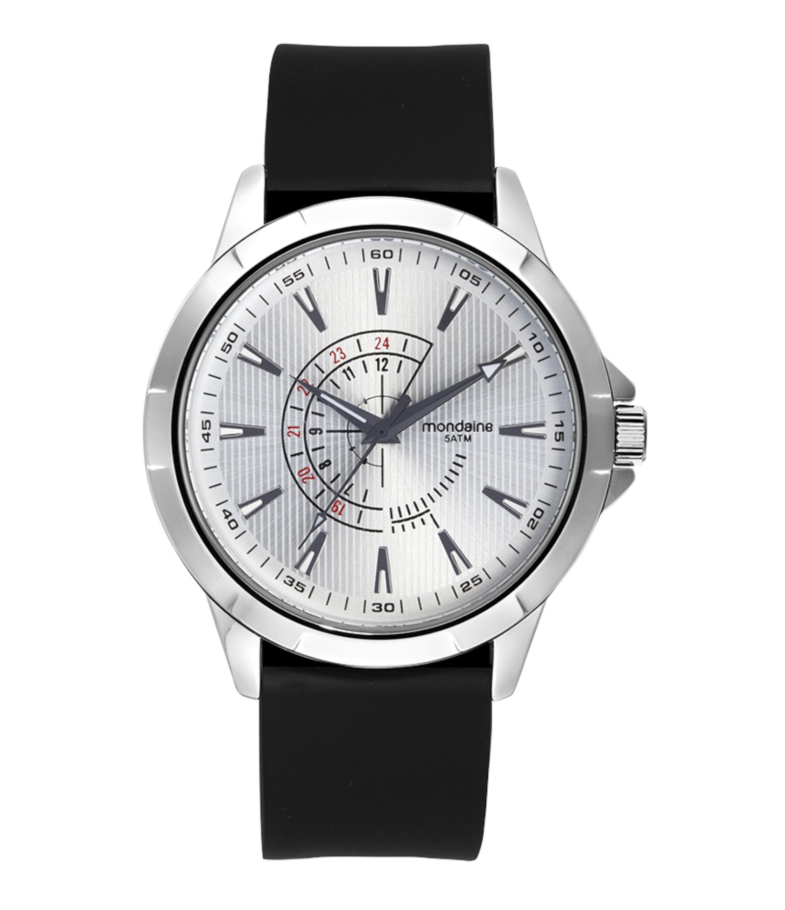 Relógio Cronógrafo Masculino Mondaine Preto 1