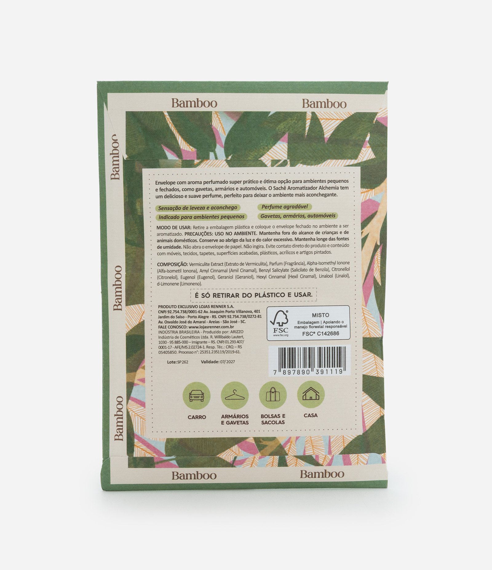 Sache Perfumado Bamboo Alchemia 12g 2