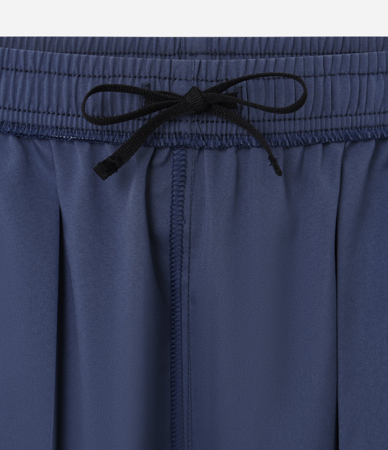 Bermuda Regular Esportiva com Cós Elástico Azul 7