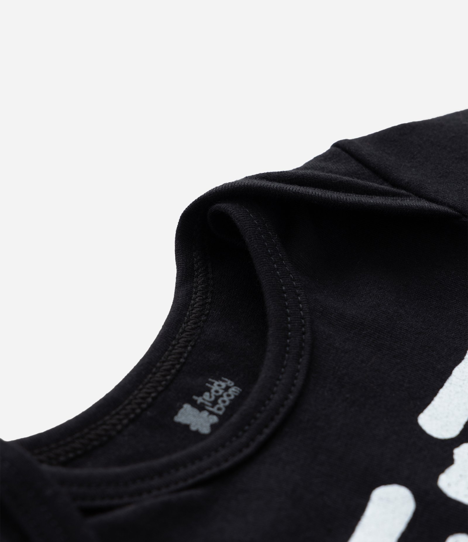 Body Infantil com Estampa Esqueletinho - Tam 0 a 18 meses Preto 5