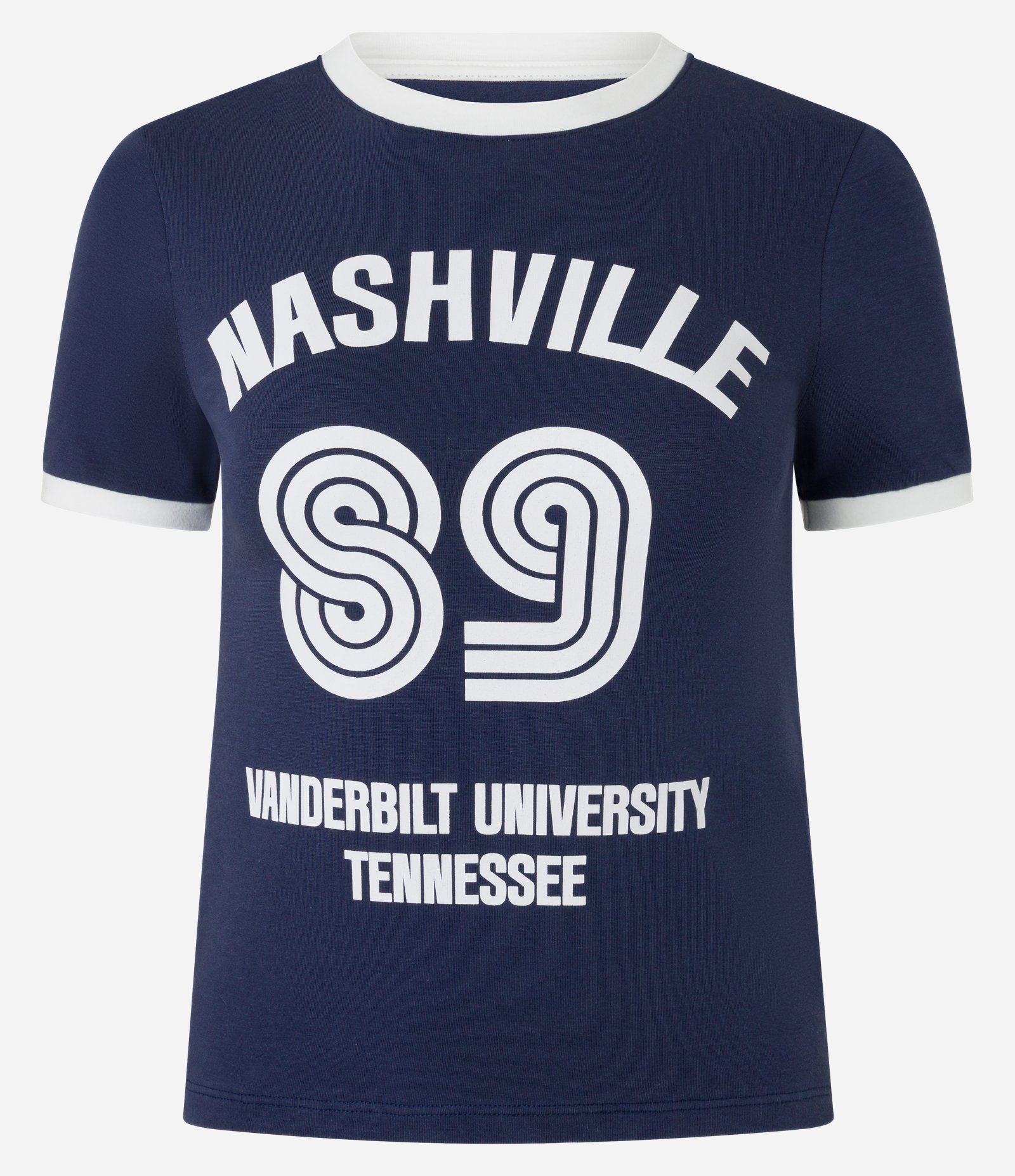 Blusa New T-shirt em Cotton com Estampa Nashville 89 Azul 4