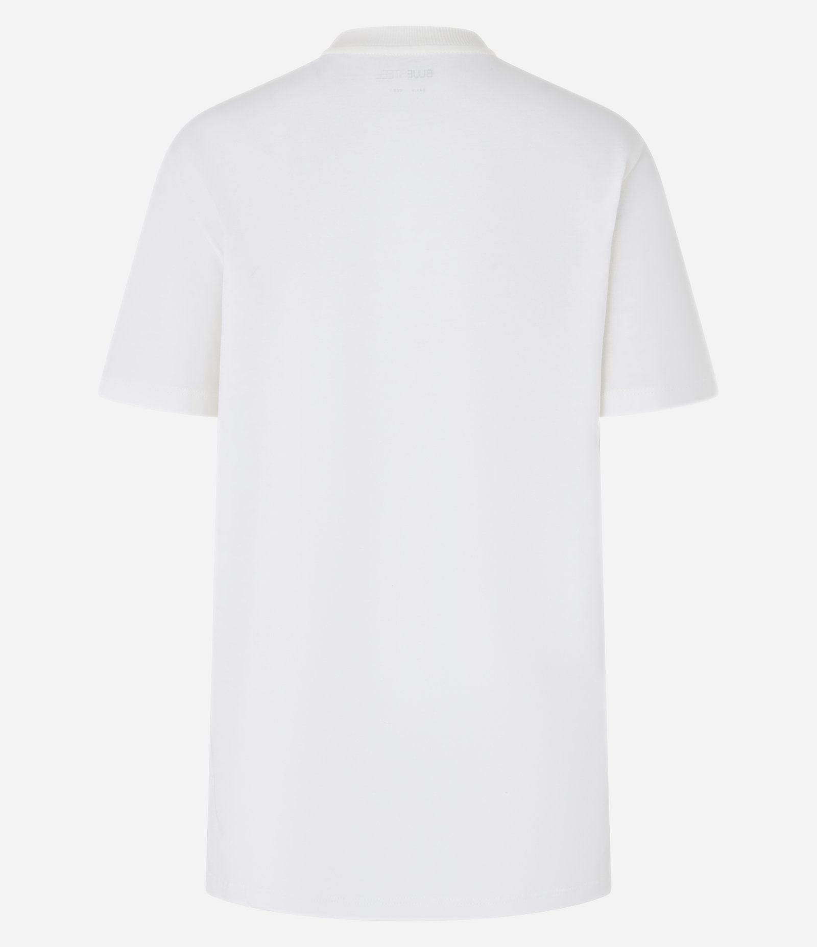 Camiseta Alongada em Algodão com Estamoa Jaguar Branco 5