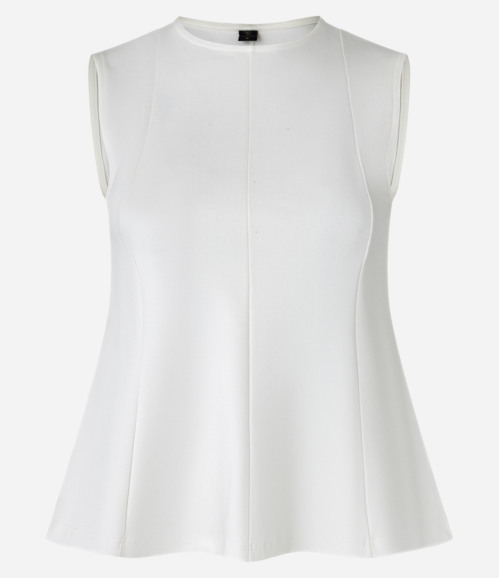 Blusa Peplum em Ponto Roma Branco 7