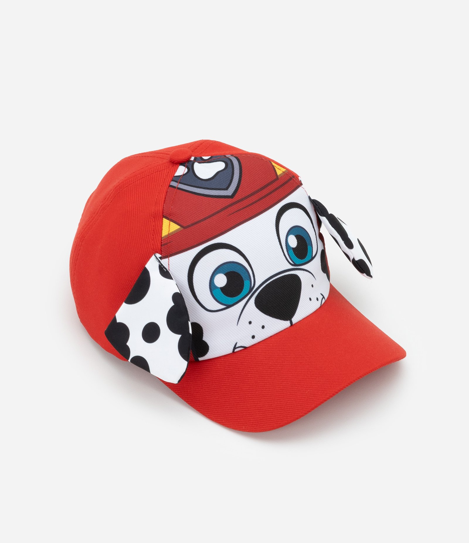 Boné Infantil com Orelha Interativa e Estampa Marshall - Tam Único Vermelho 1