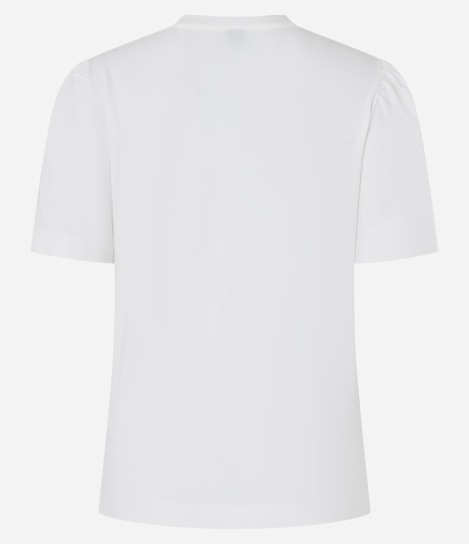 Blusa em Algodão com Manga Bufante e Abelhas Bordadas Branco 7