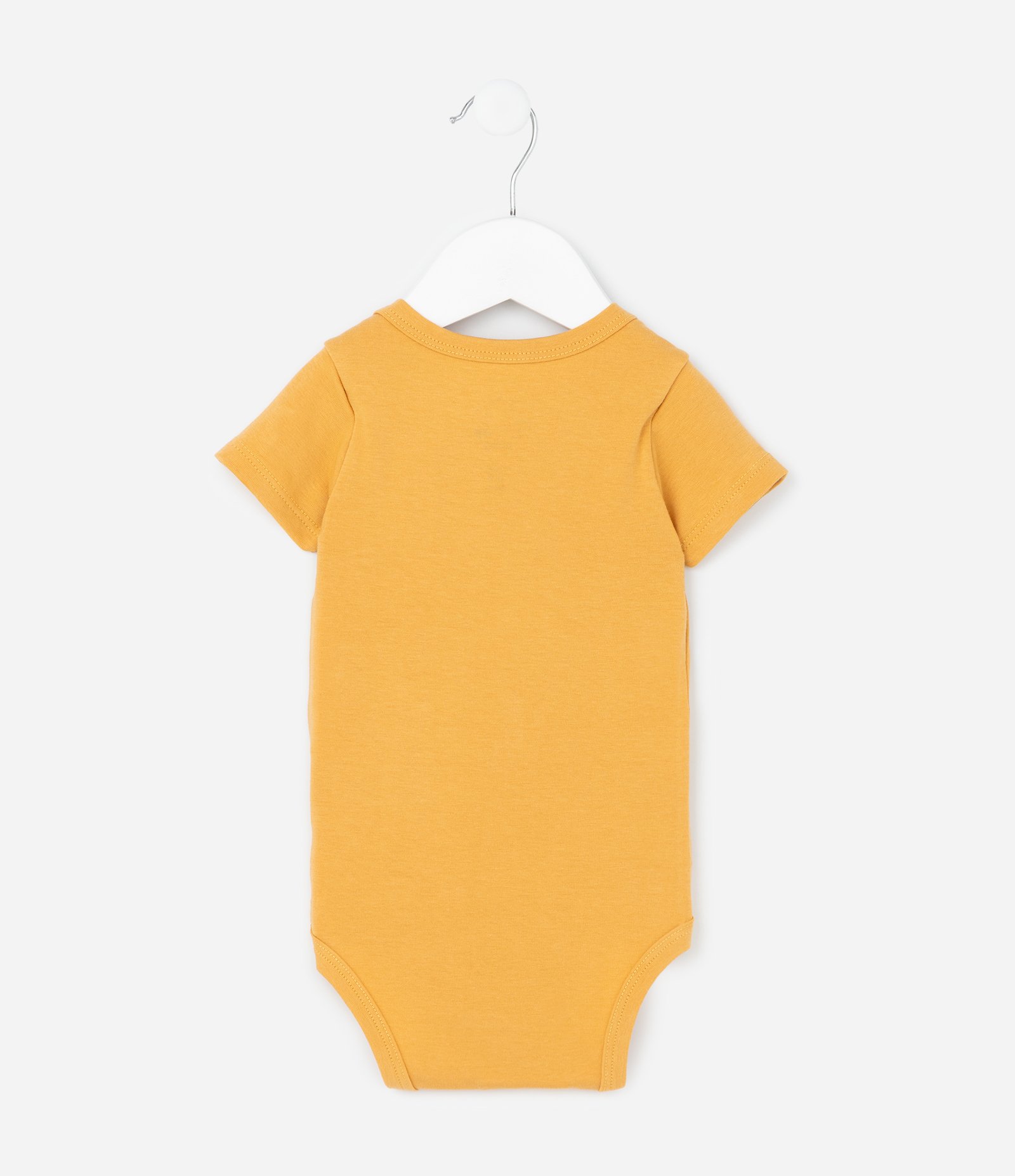 Body Infantil com Estampa Ursinho Pooh - Tam 0 a 18 meses Laranja 4