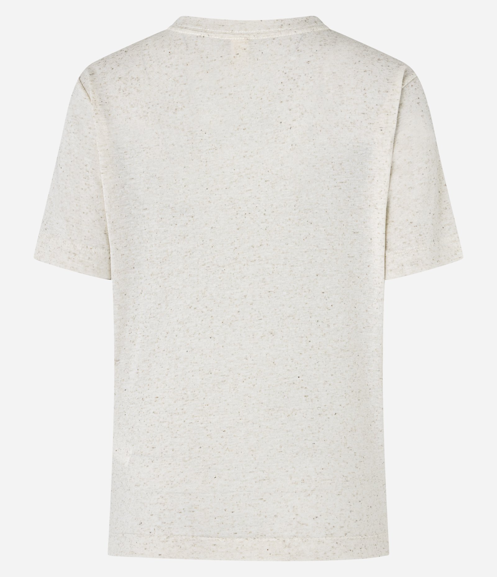Camiseta Texturizada e com Estampa Vaso de Flor Off White 7