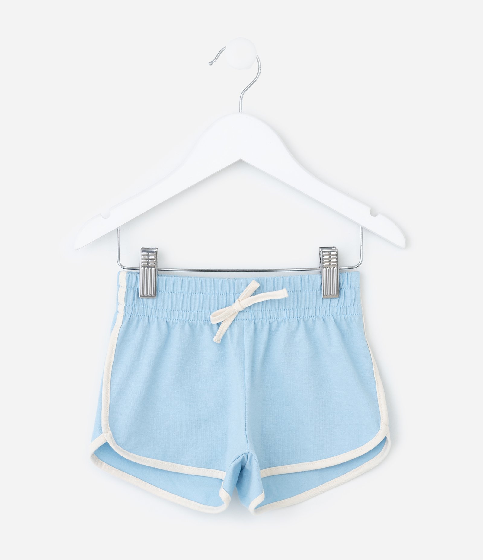 Short Runner Infantil com Detalhes Contrastantes - Tam 1 a 6 Anos Azul 1