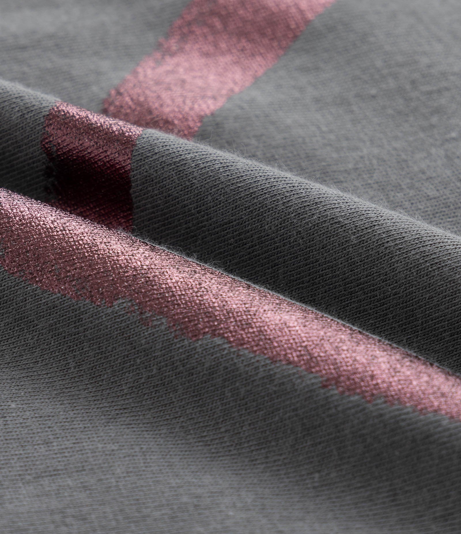 Camiseta Infantil com Estampa Coração em Foil - Tam 1 a 6 Anos Cinza 4