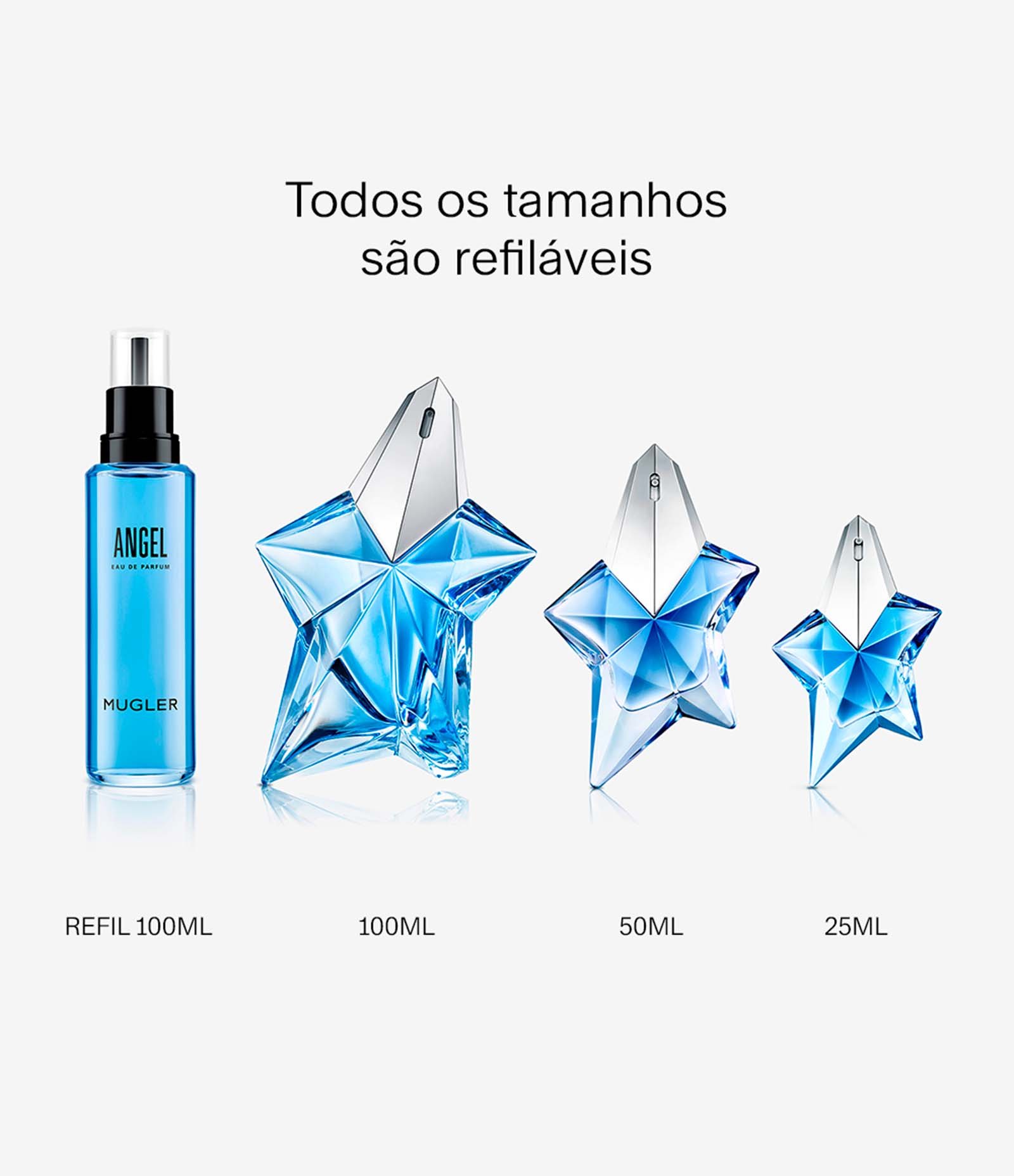 Perfume Refil Mugler Angel EDP 100ml 7