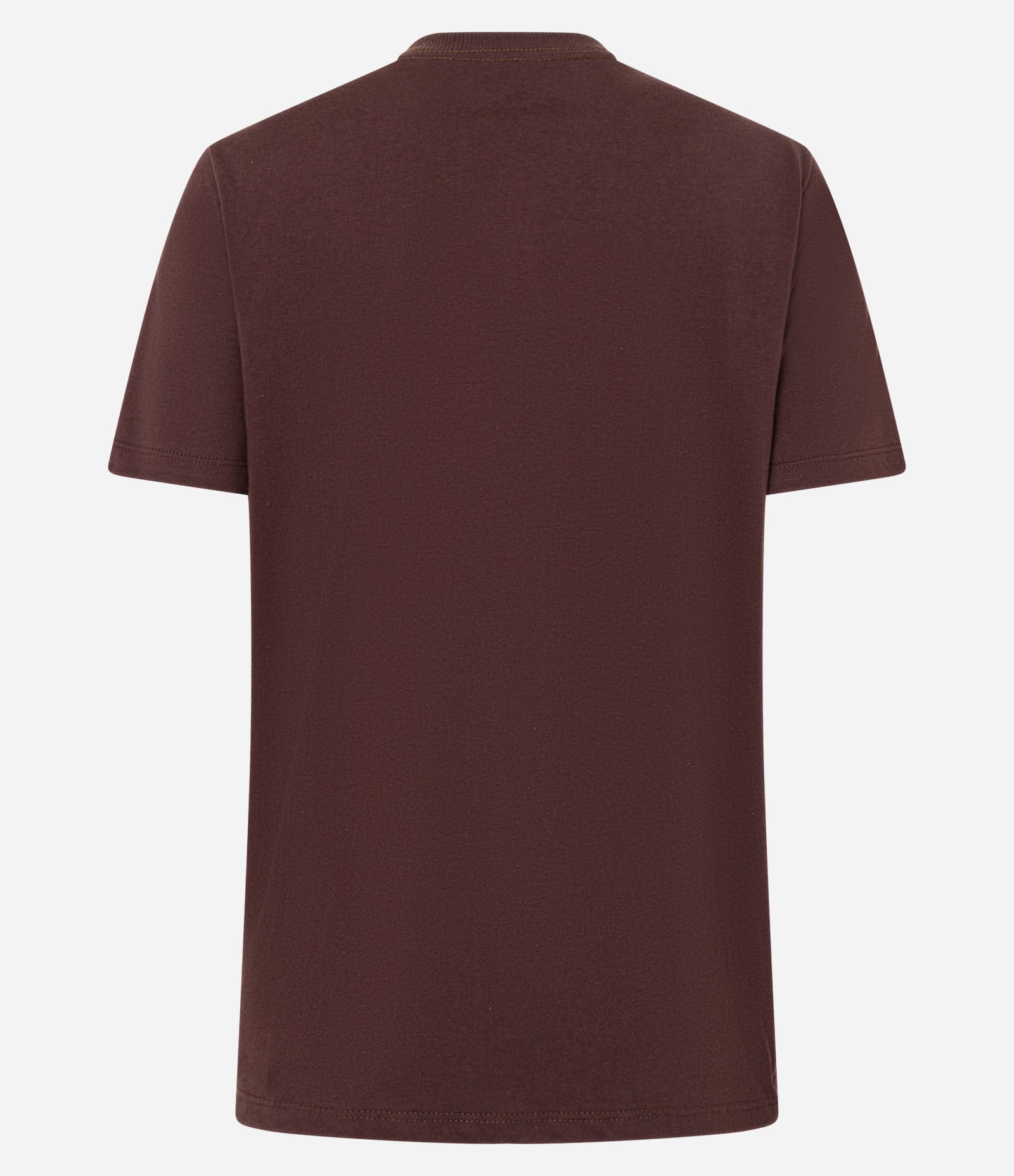 Camiseta Alongada em Algodão com Estampa Rolling Stones Marrom 5