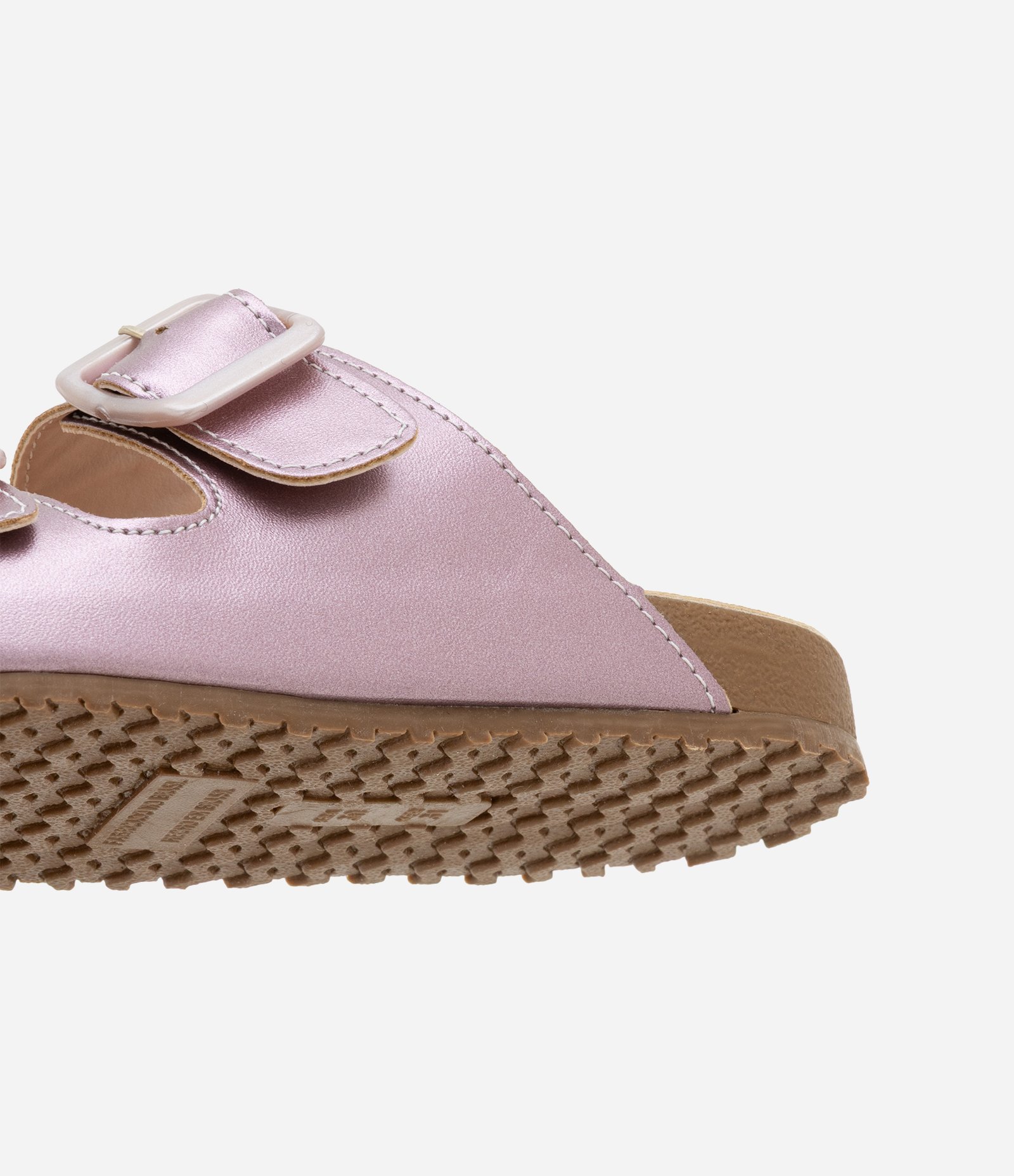 Sandália Infantil Metalizada com Tiras e Fivelas - Tam 28 a 34 Rosa 3