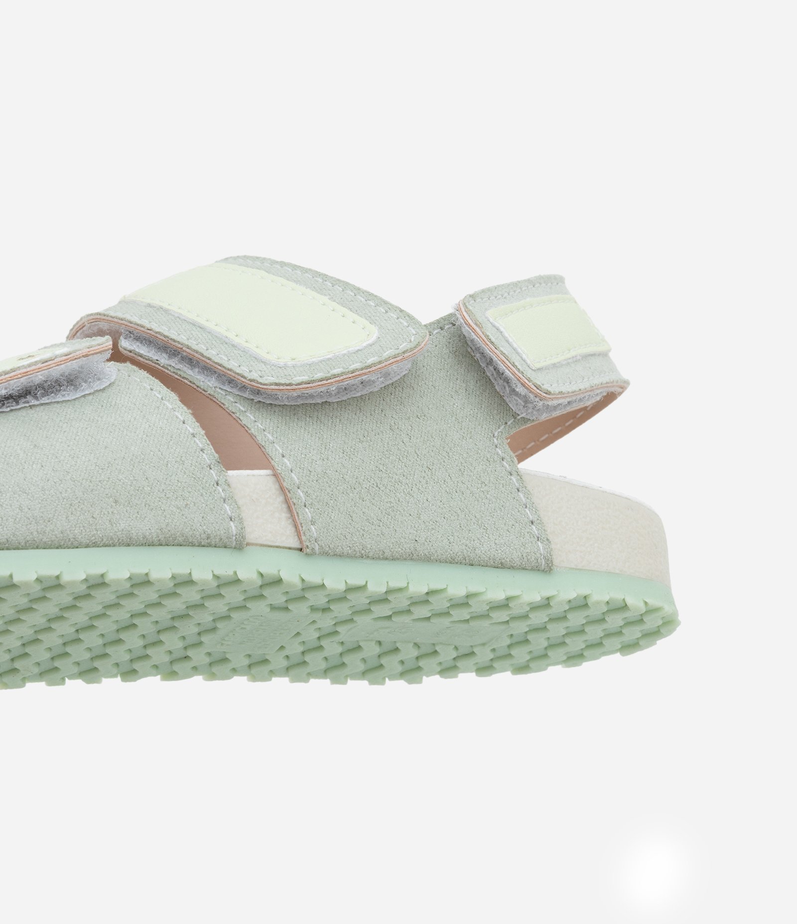 Sandália Infantil com Tiras de Velcro - Tam 20 ao 27 Verde 4