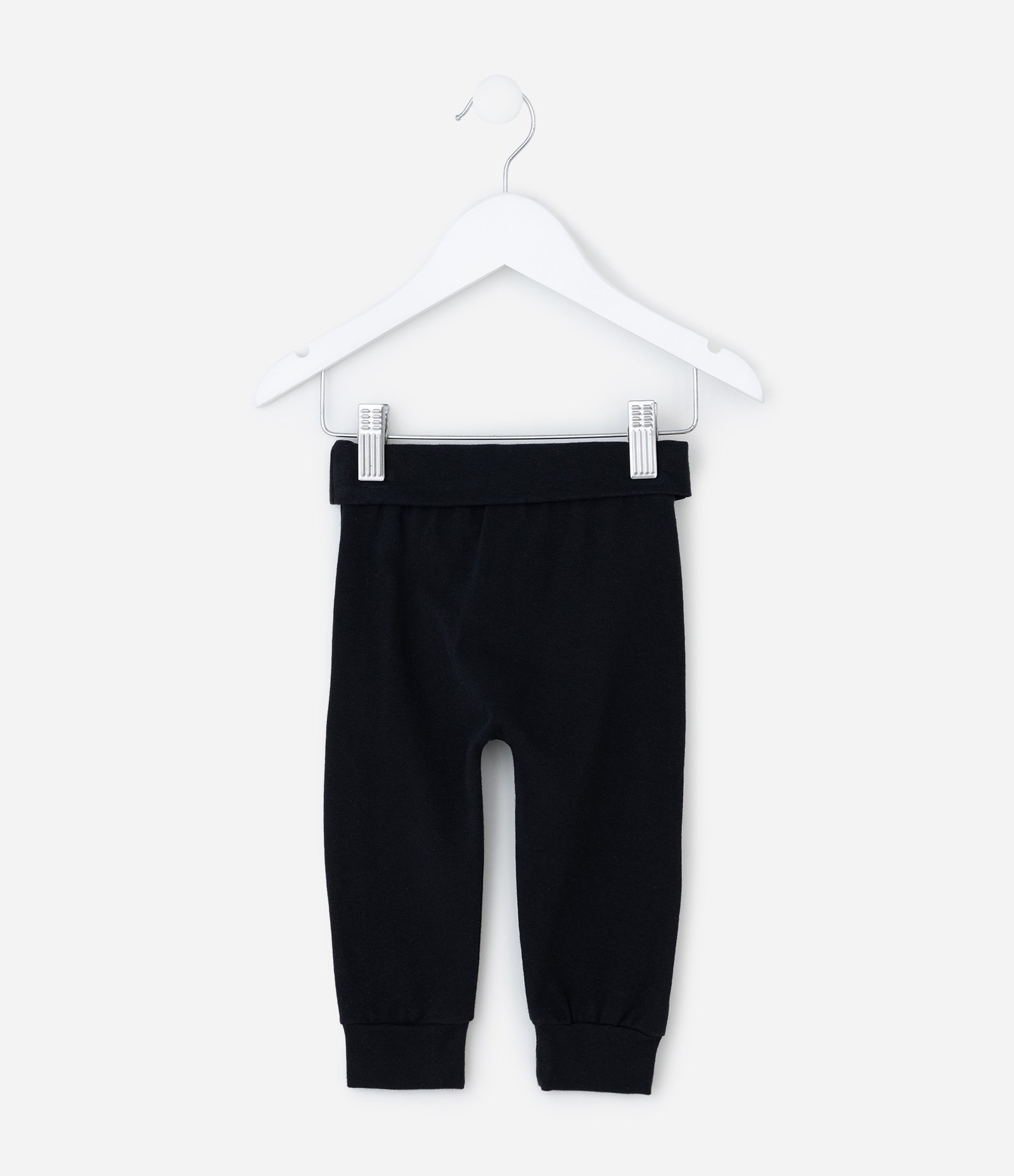 Calça Infantil em Cotton com Cós Dobrado - Tam RN a 18 meses 2