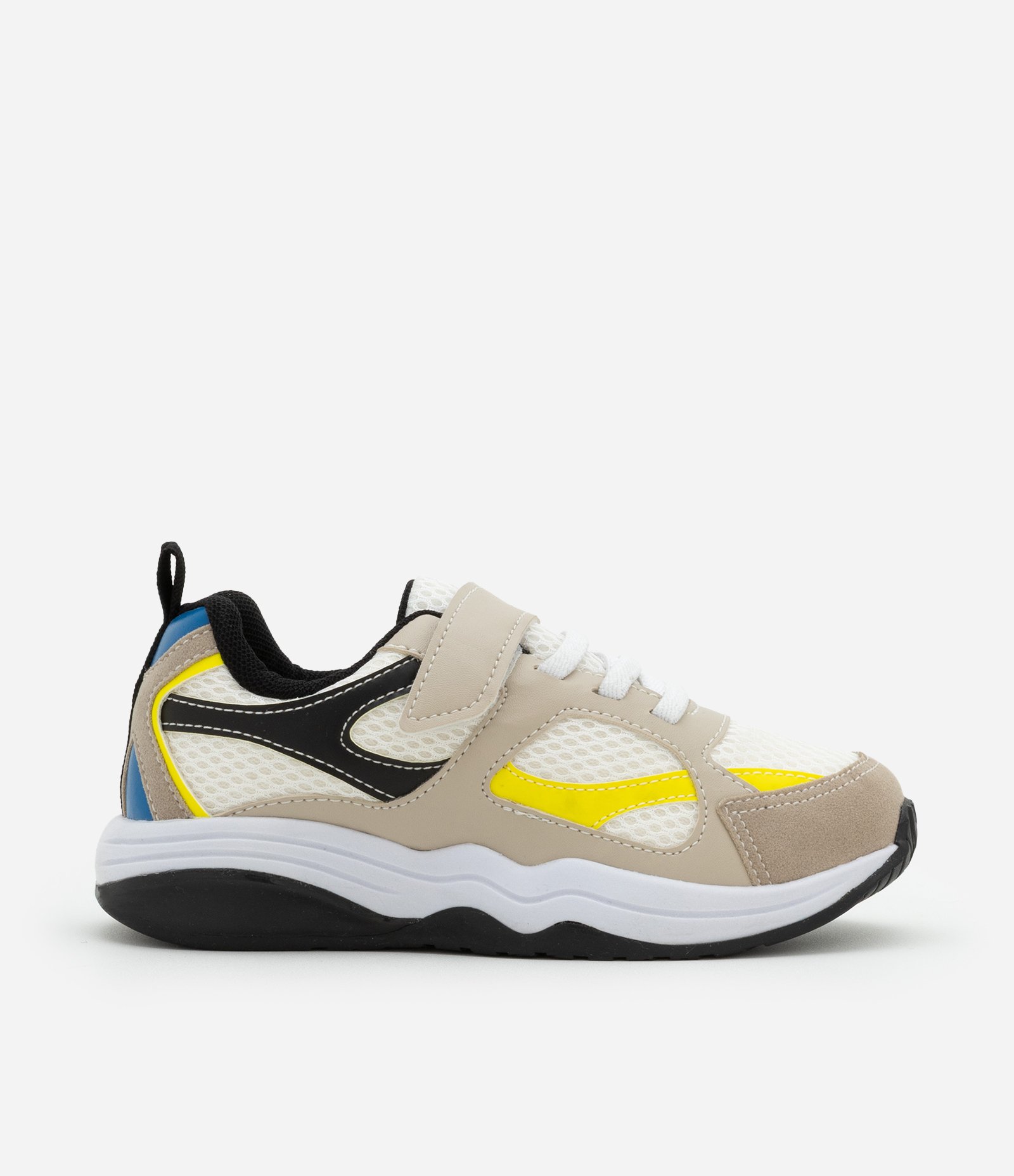 Tênis Esportivo Infantil com Velcro e Recortes - Tam 28 ao 34 Multicores 6