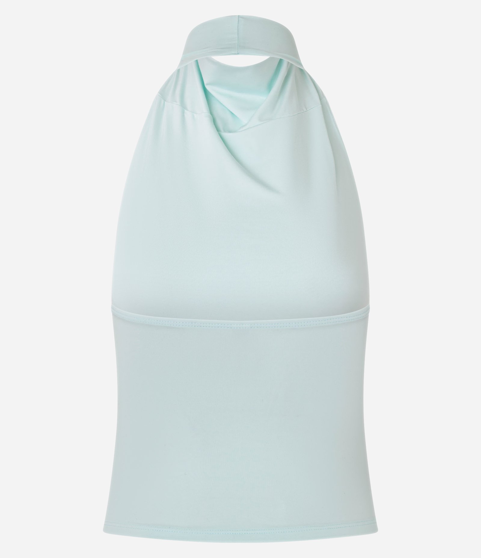 Blusa Frente Única em Microfibra Verde 7