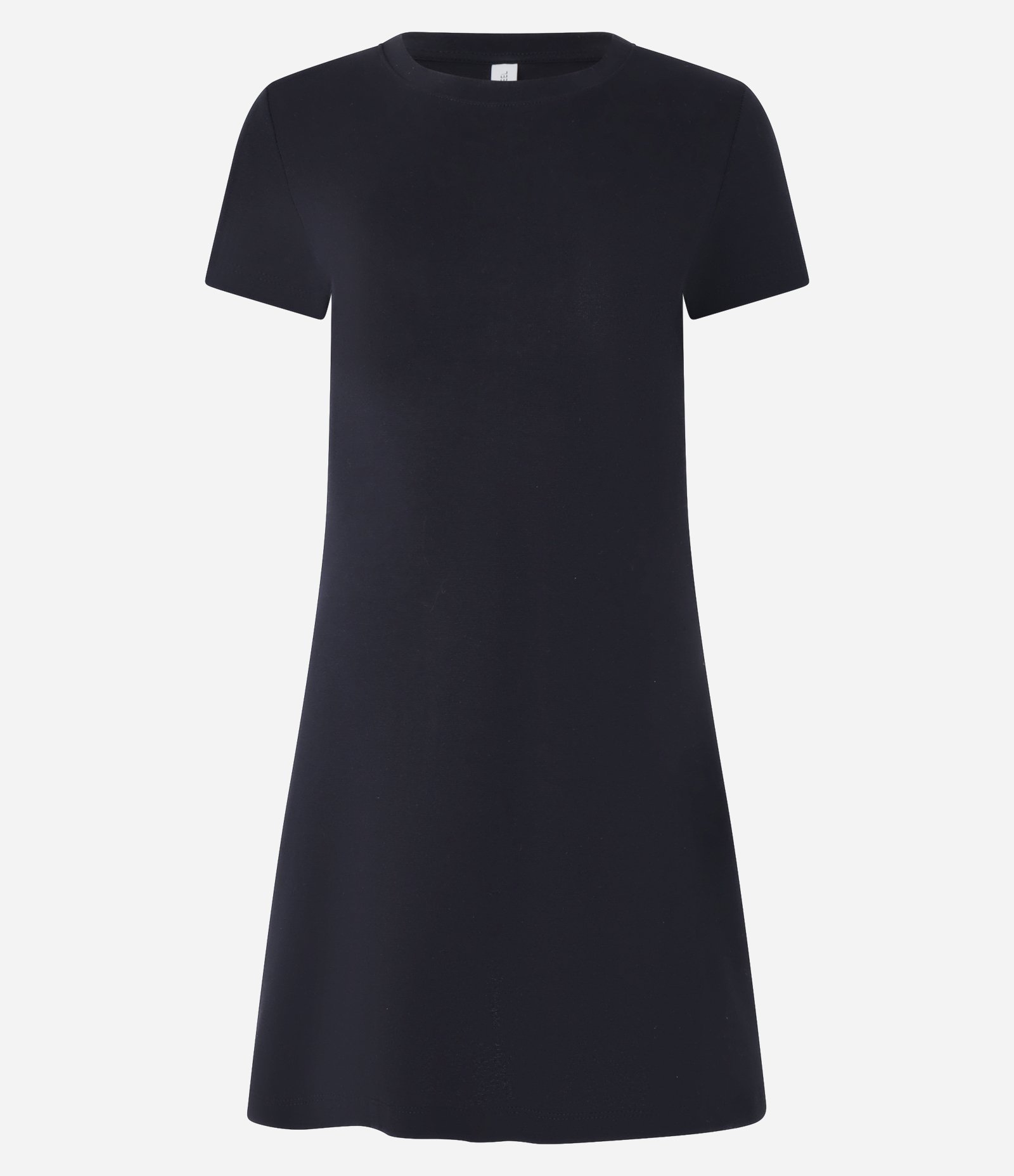 Vestido Curto em Ribana Básico Preto 5
