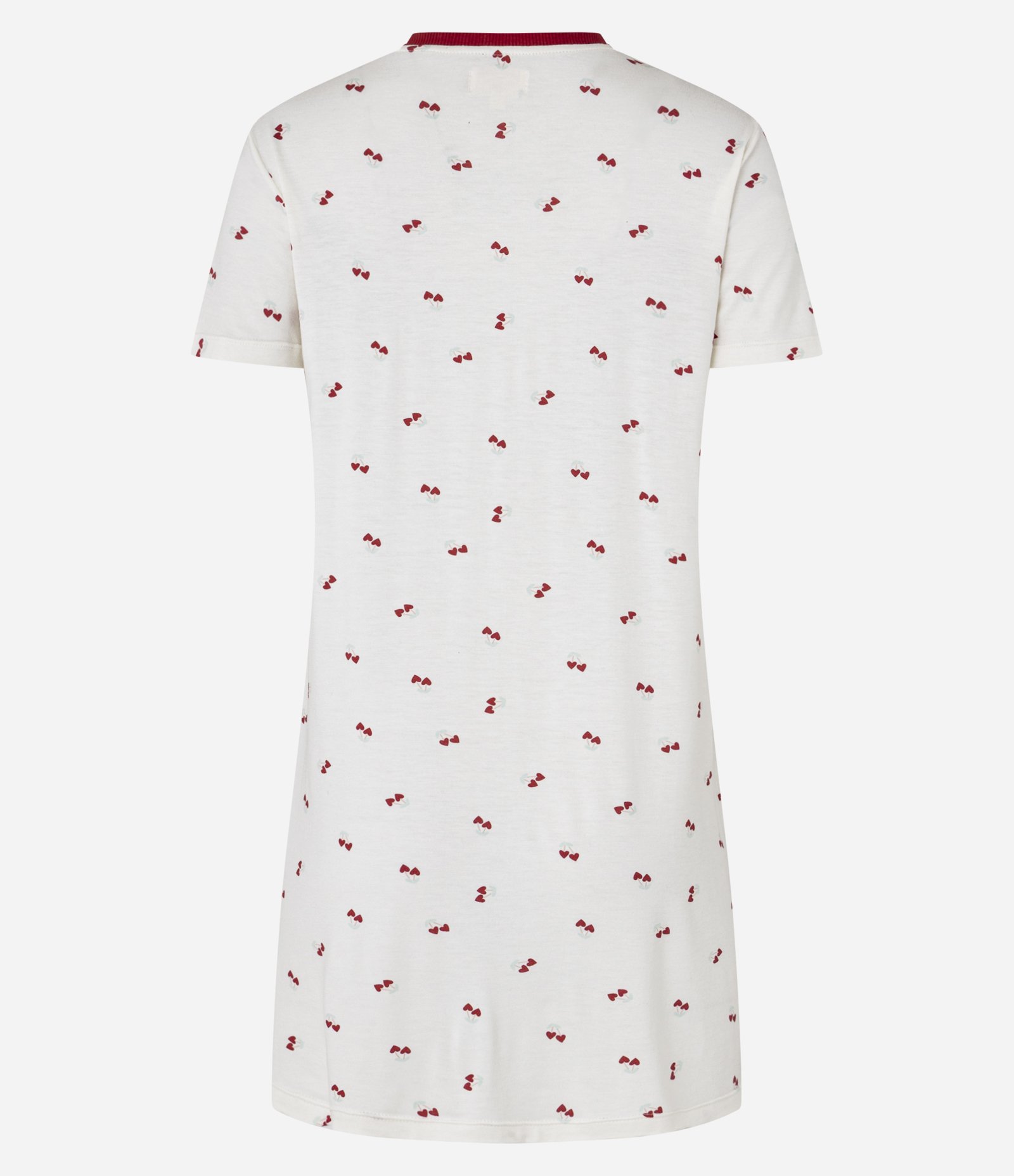 Camisola em Viscose com Estampa de Cerejinhas Branco 5