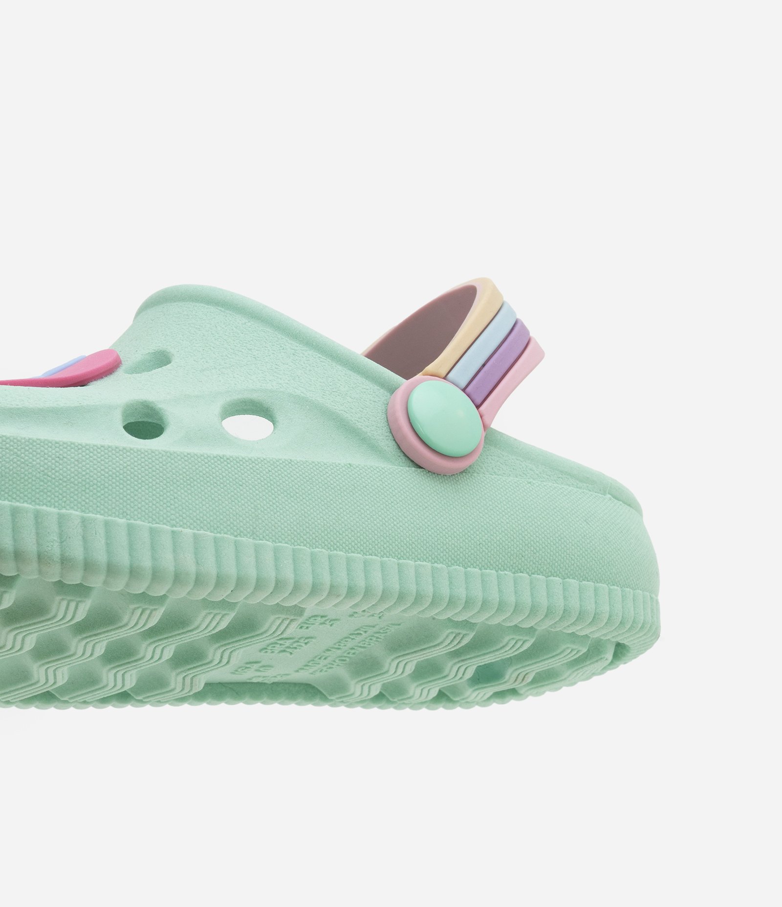 Sandália Babuche Infantil com Patch da Minnie e Margarida - Tam 24 a 33 Verde 3