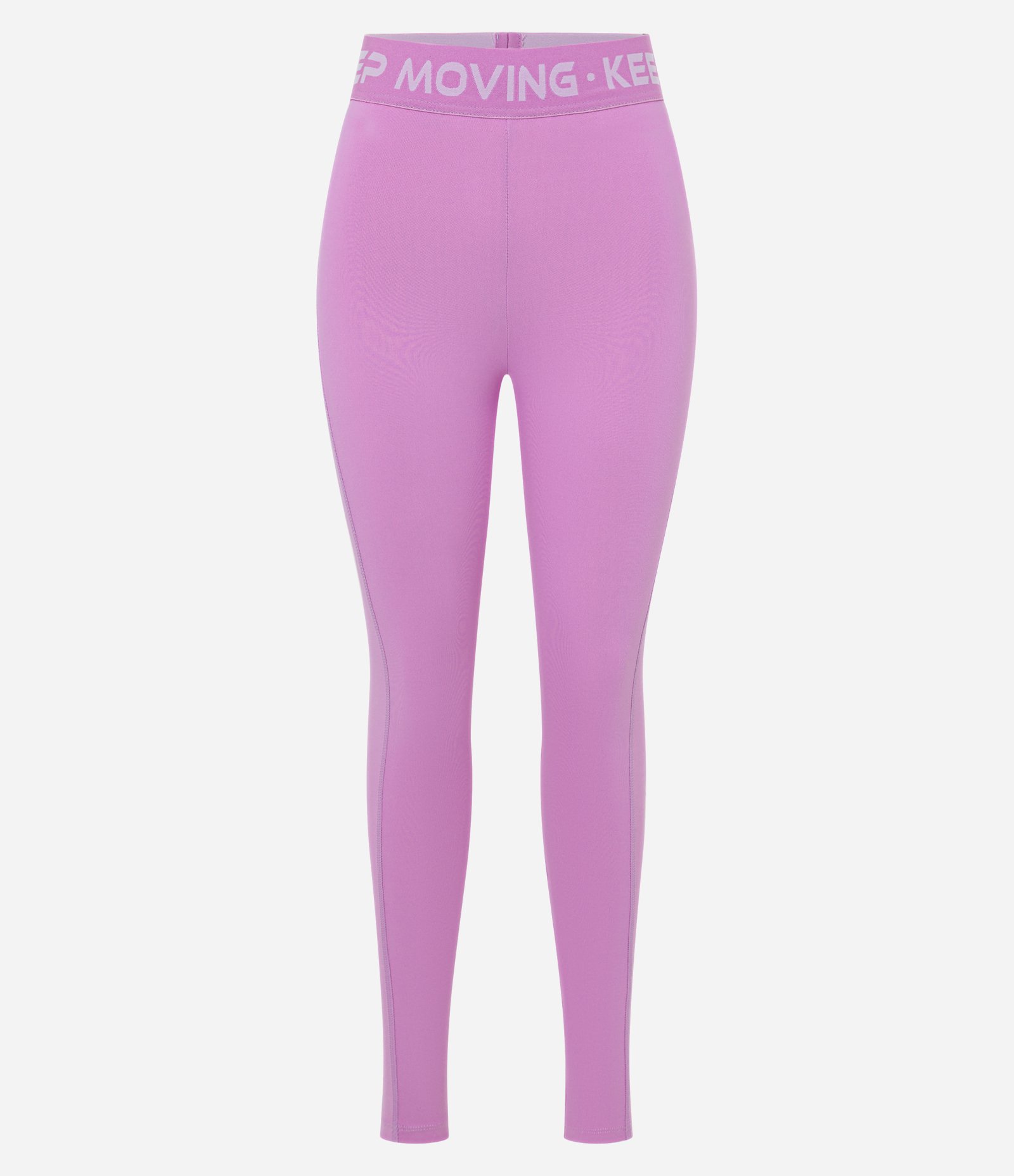 Calça Legging Esportiva em Microfibra com Cós Elástico Keep Mooving Lilás 7