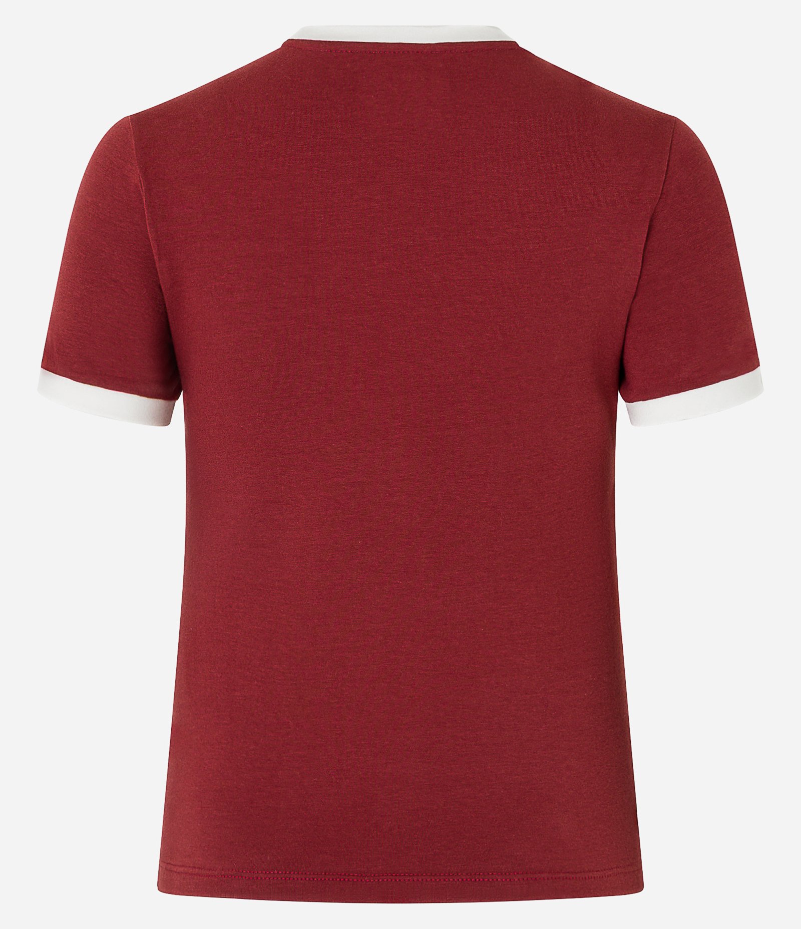 Camiseta College em Cotton com Estampa New York Vermelho 4