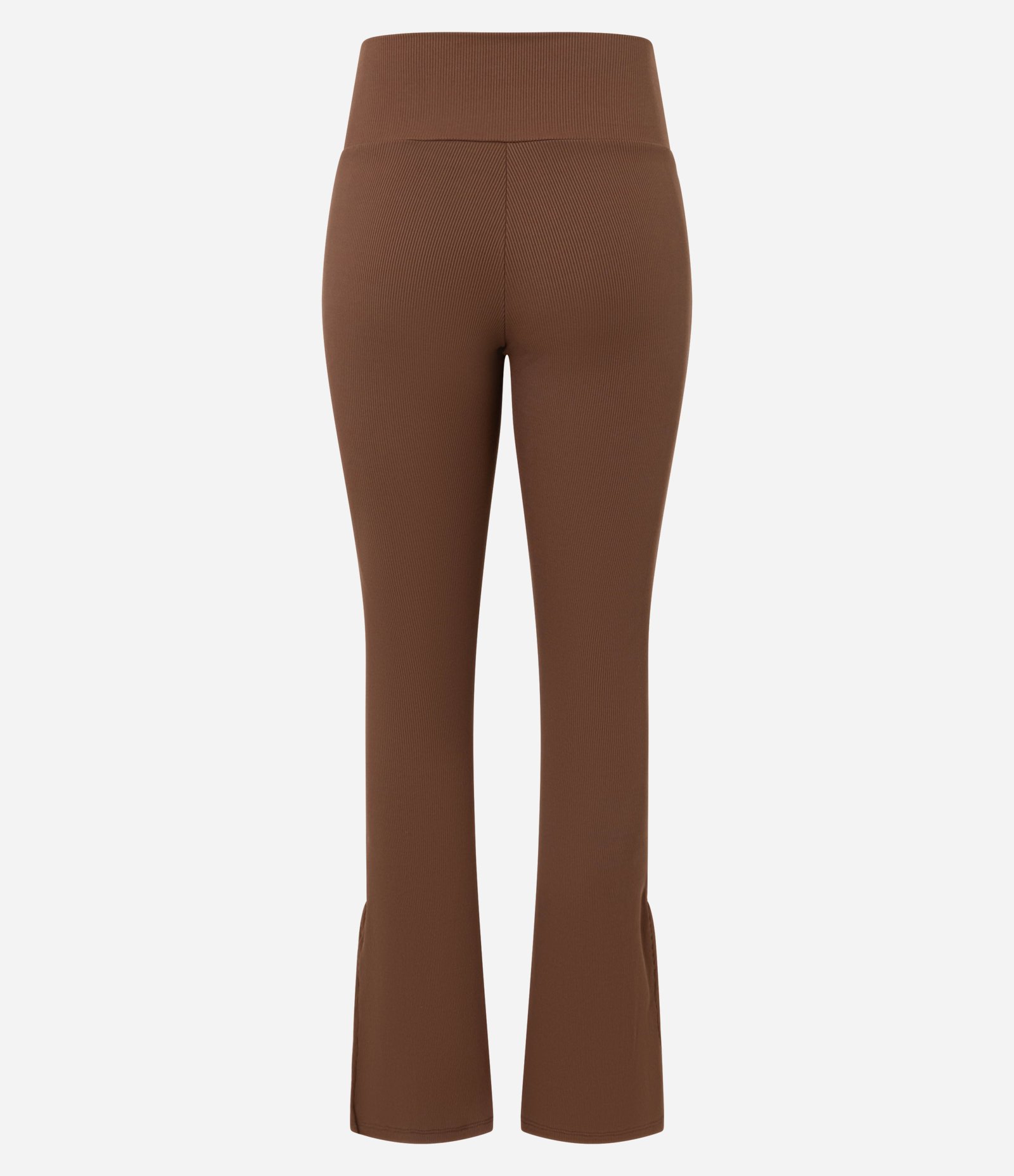 Calça Flare Esportiva em Rivana Marrom 7